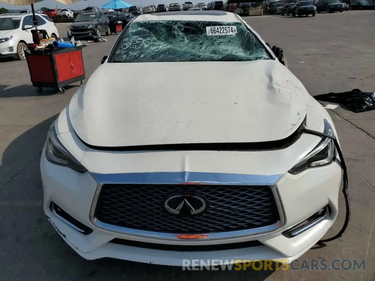 5 Фотография поврежденного автомобиля JN1EV7KK6MM410124 INFINITI Q60 2021