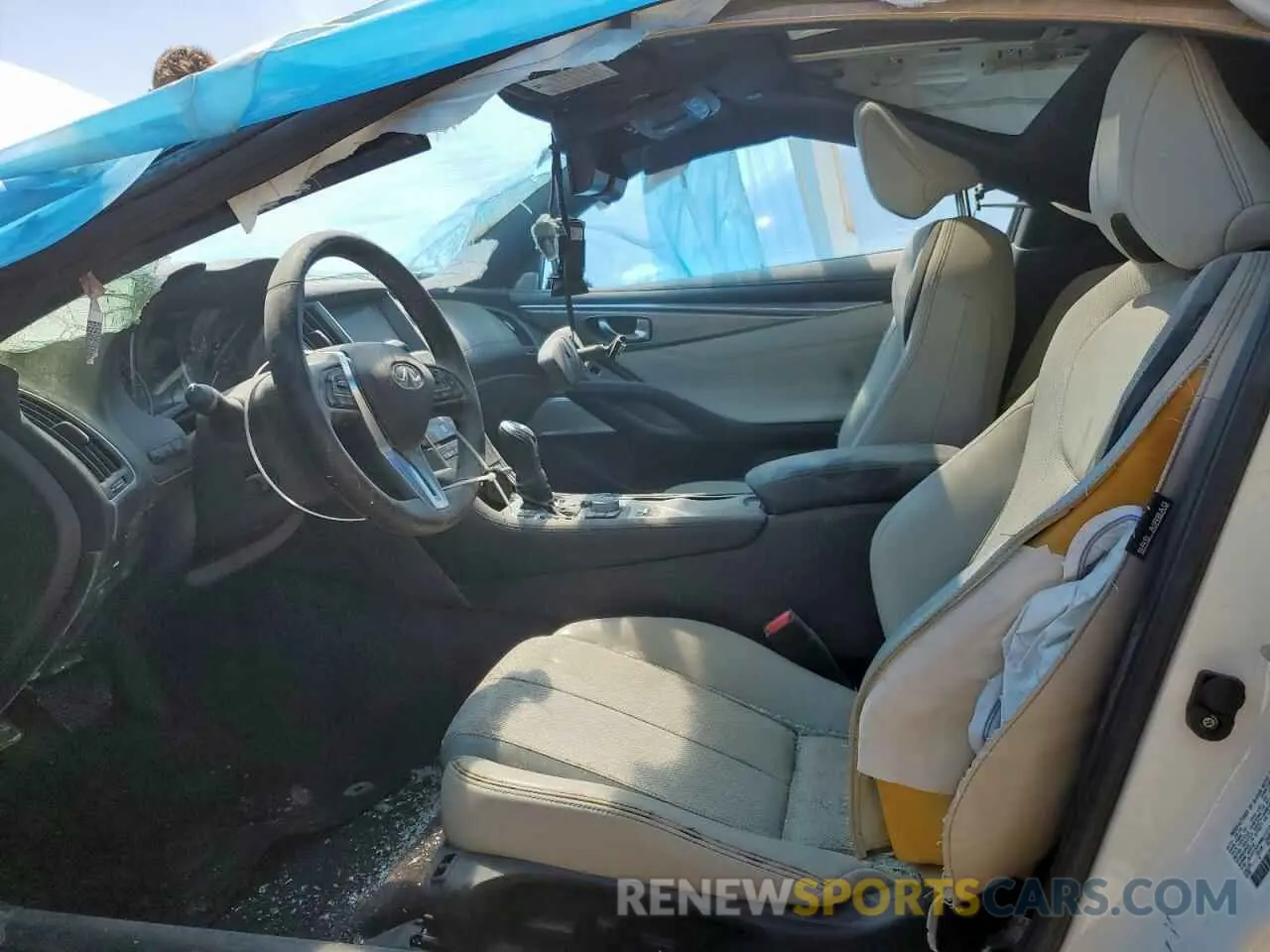 7 Фотография поврежденного автомобиля JN1EV7KK6MM410124 INFINITI Q60 2021