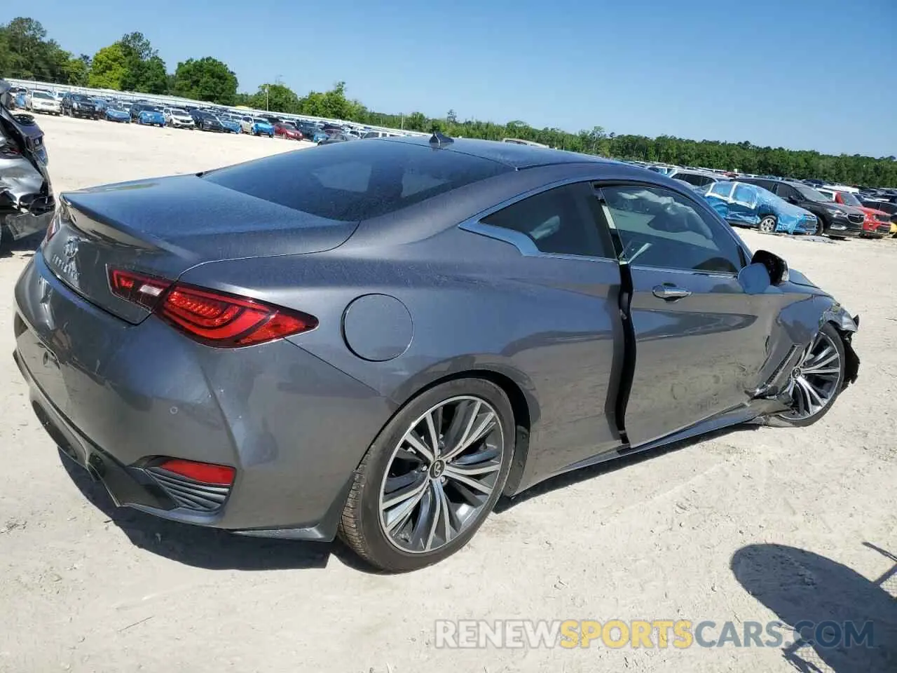 3 Photograph of a damaged car JN1EV7KK6MM410205 INFINITI Q60 2021