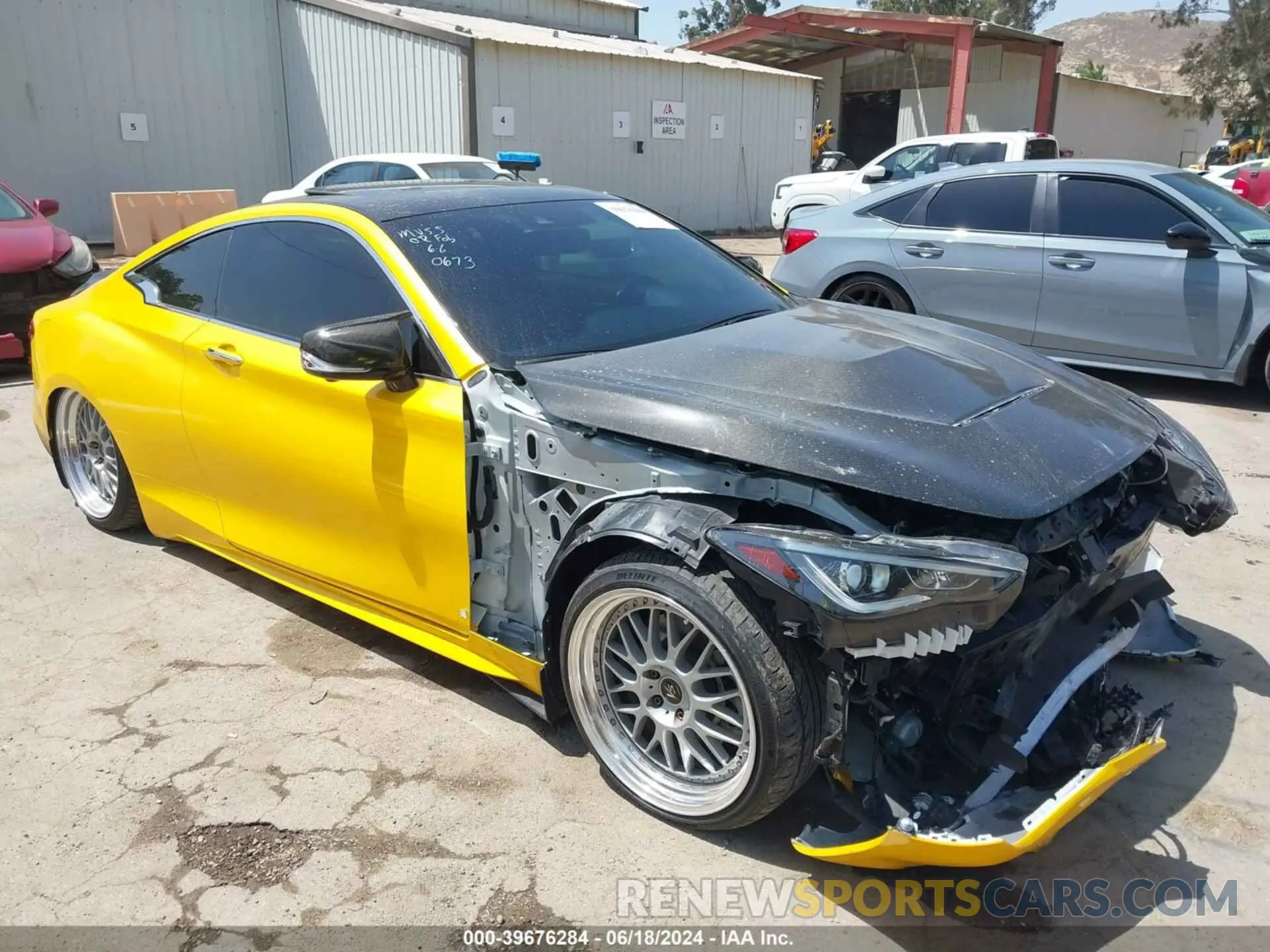 1 Фотография поврежденного автомобиля JN1EV7KK6MM410673 INFINITI Q60 2021