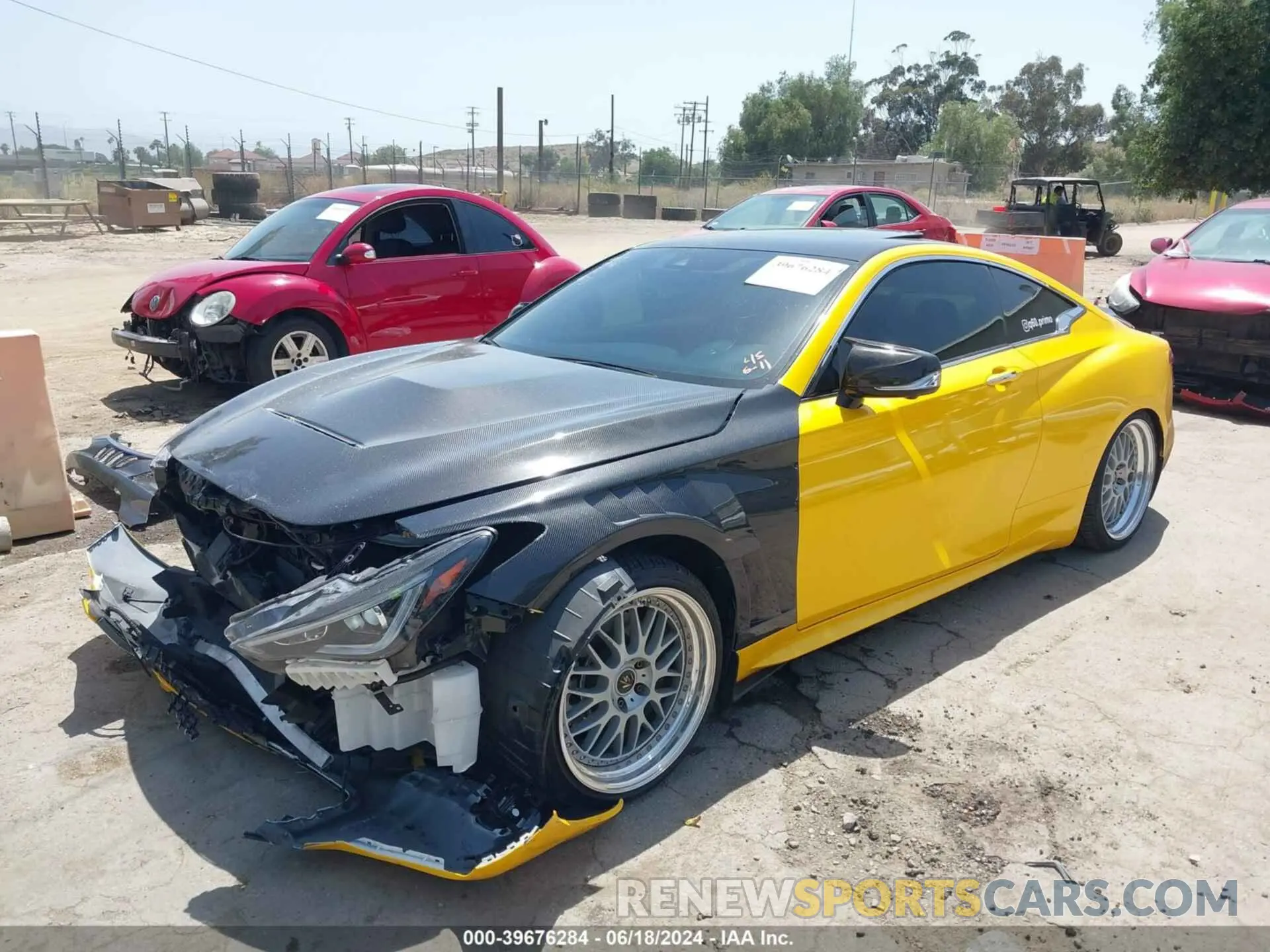 2 Фотография поврежденного автомобиля JN1EV7KK6MM410673 INFINITI Q60 2021