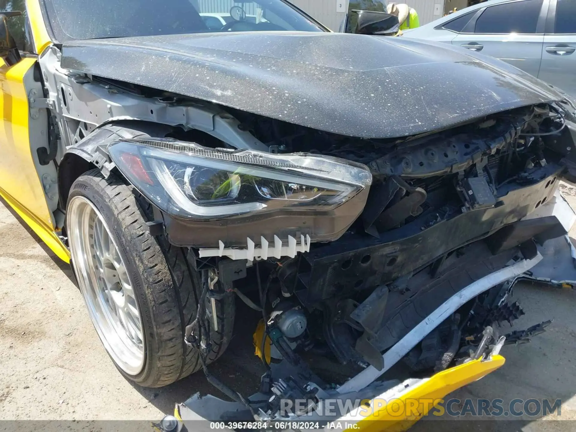 6 Фотография поврежденного автомобиля JN1EV7KK6MM410673 INFINITI Q60 2021