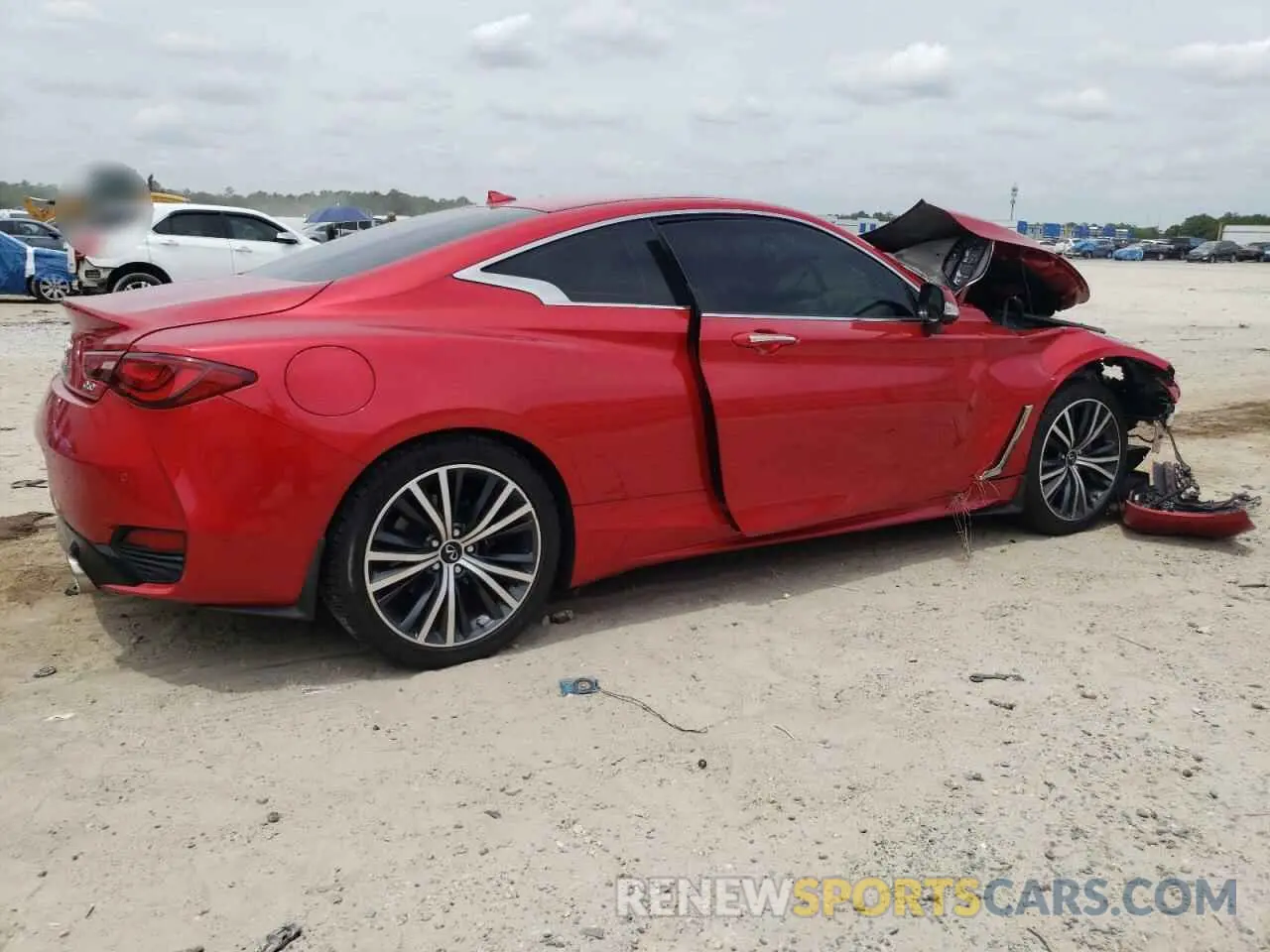 3 Photograph of a damaged car JN1EV7KK8MM410898 INFINITI Q60 2021