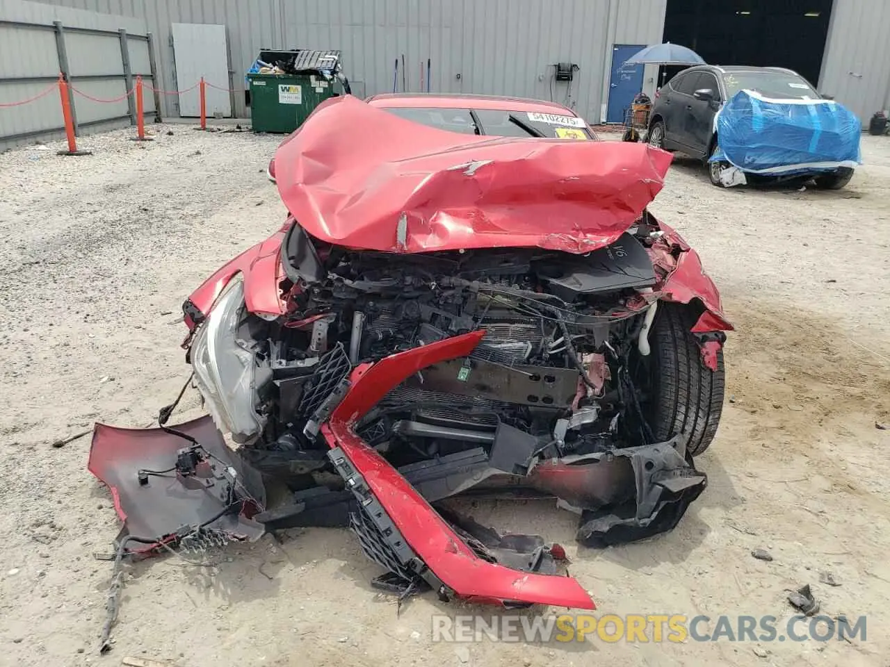 5 Photograph of a damaged car JN1EV7KK8MM410898 INFINITI Q60 2021