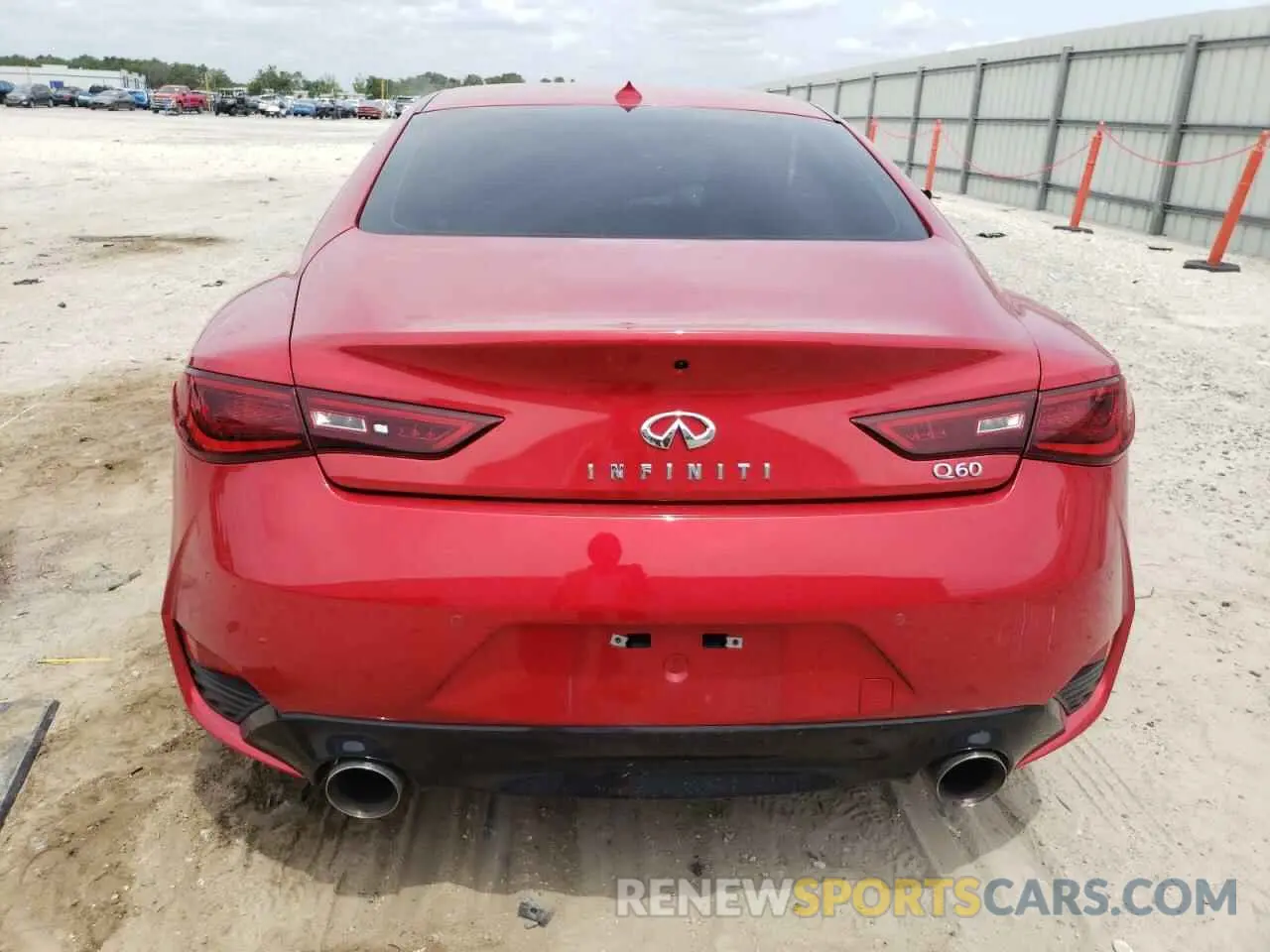 6 Photograph of a damaged car JN1EV7KK8MM410898 INFINITI Q60 2021