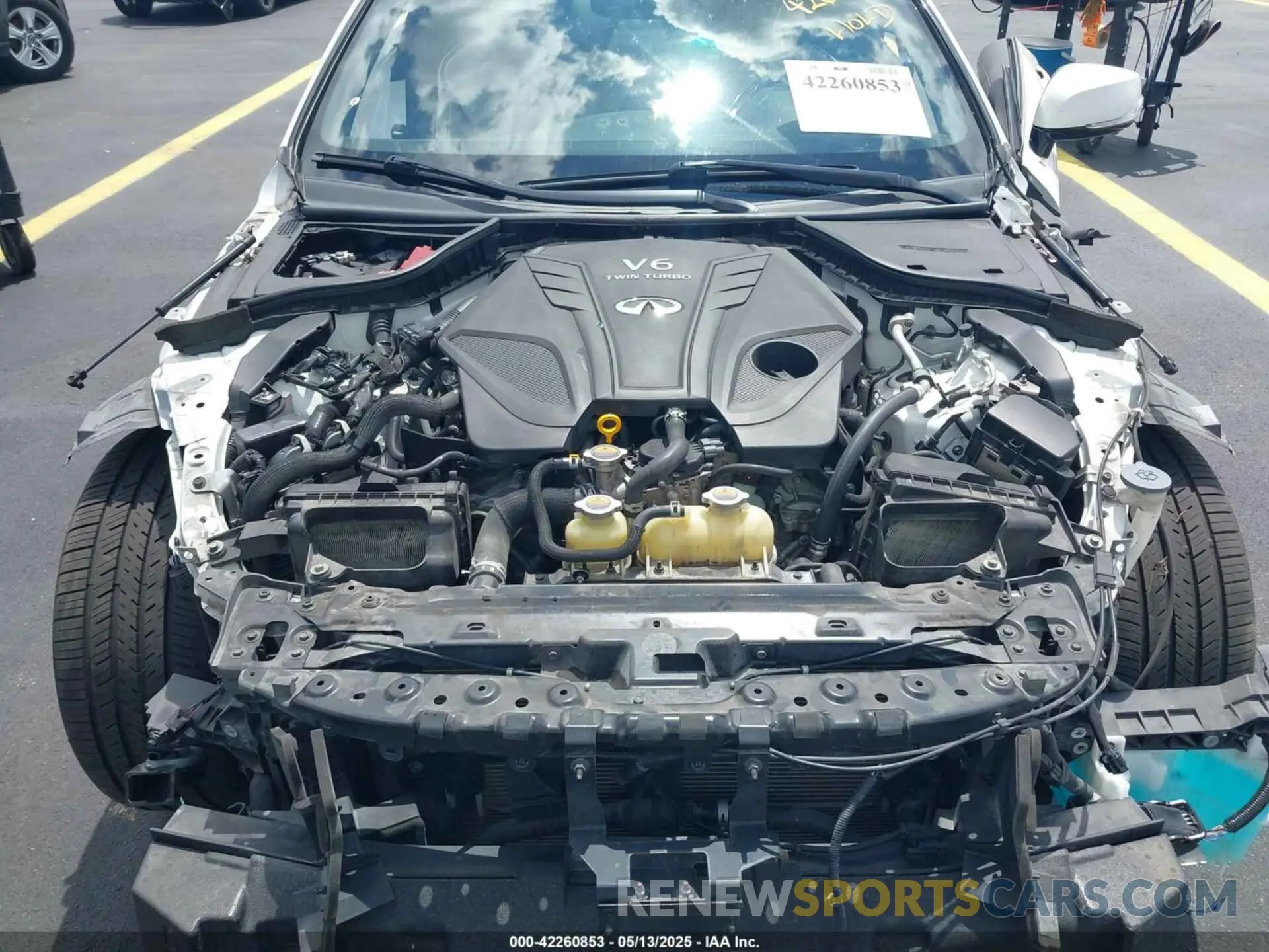 10 Фотография поврежденного автомобиля JN1EV7KKXMM410062 INFINITI Q60 2021
