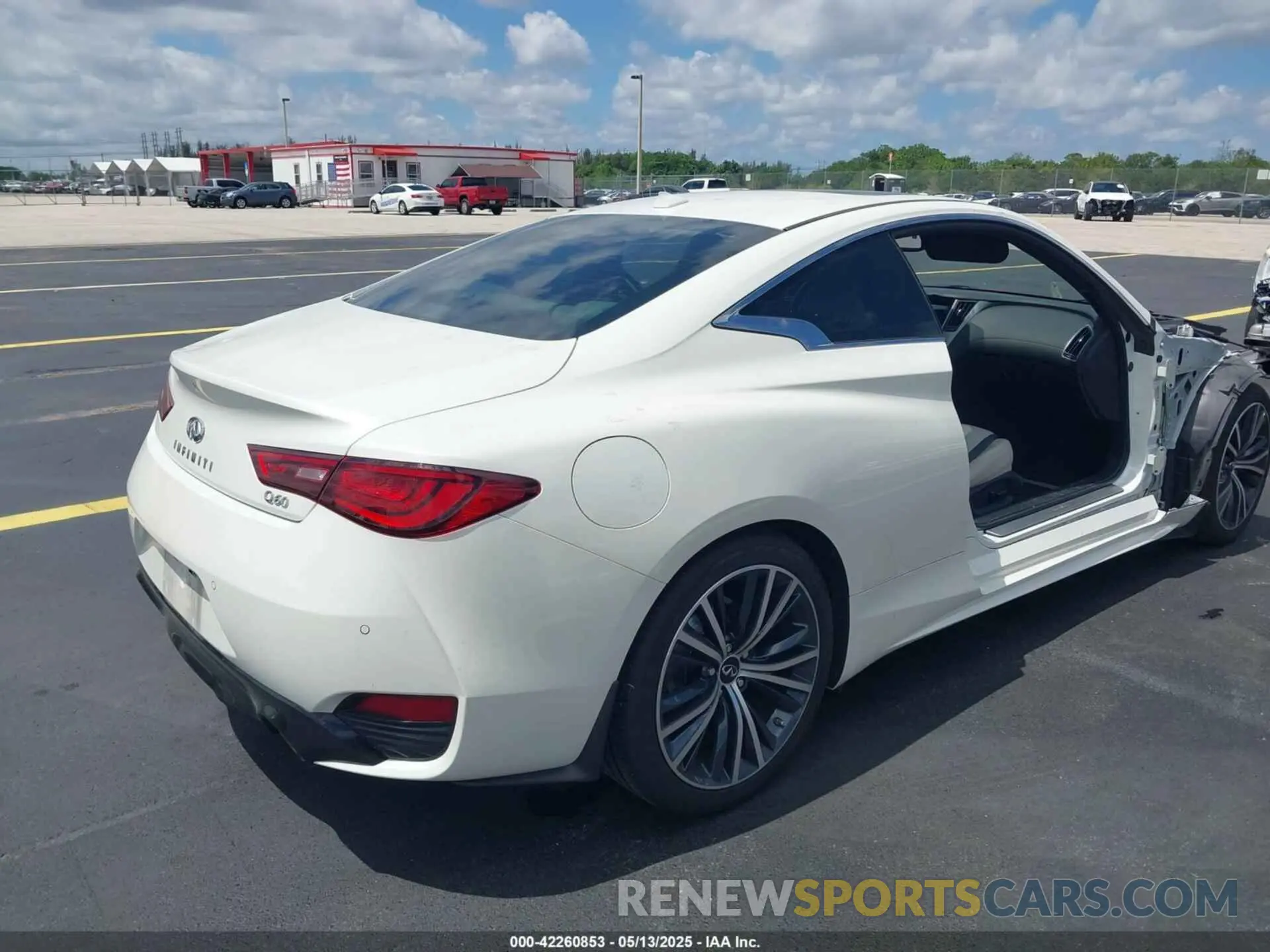 4 Фотография поврежденного автомобиля JN1EV7KKXMM410062 INFINITI Q60 2021