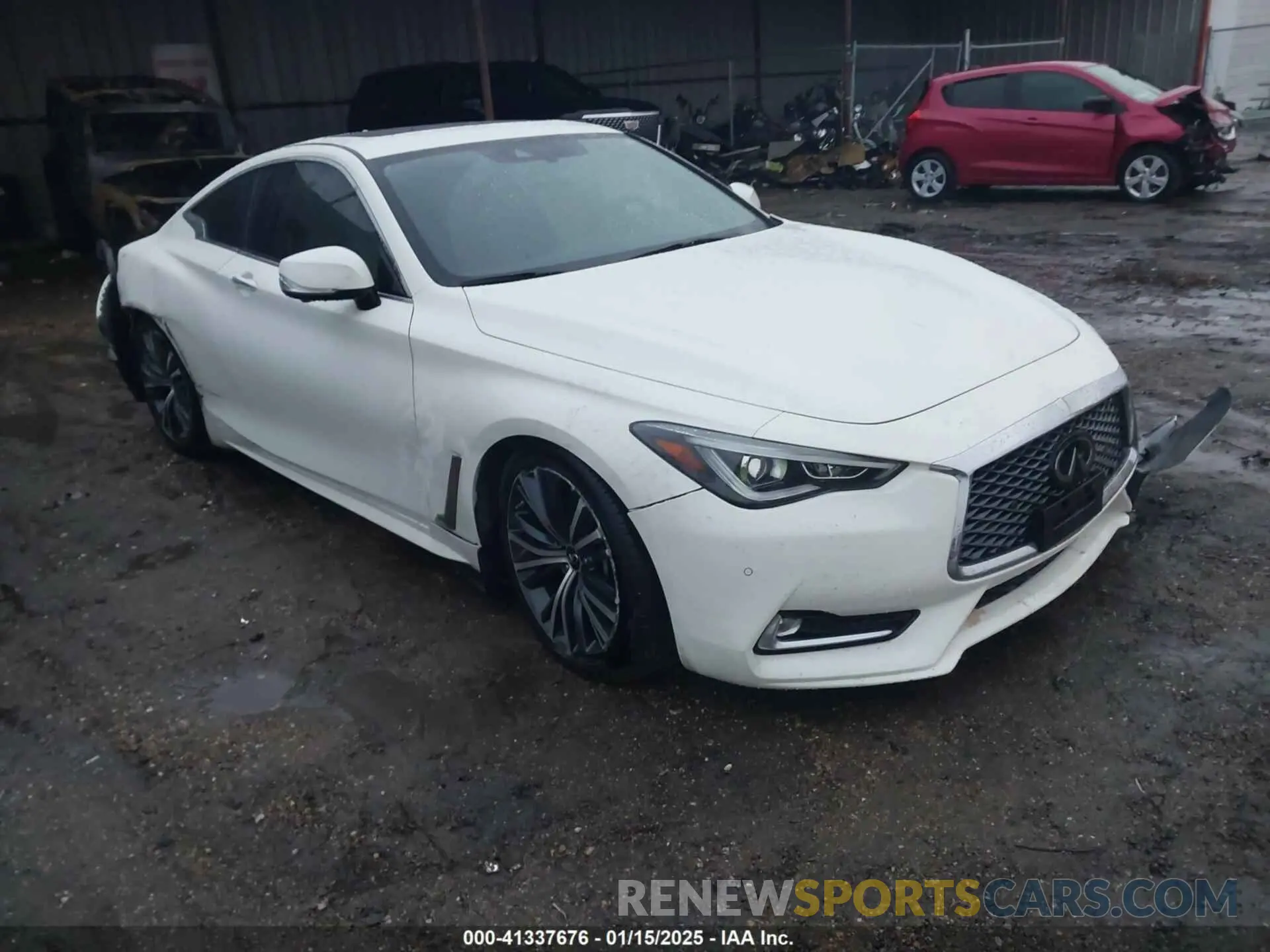 1 Фотография поврежденного автомобиля JN1EV7KL1MM470045 INFINITI Q60 2021