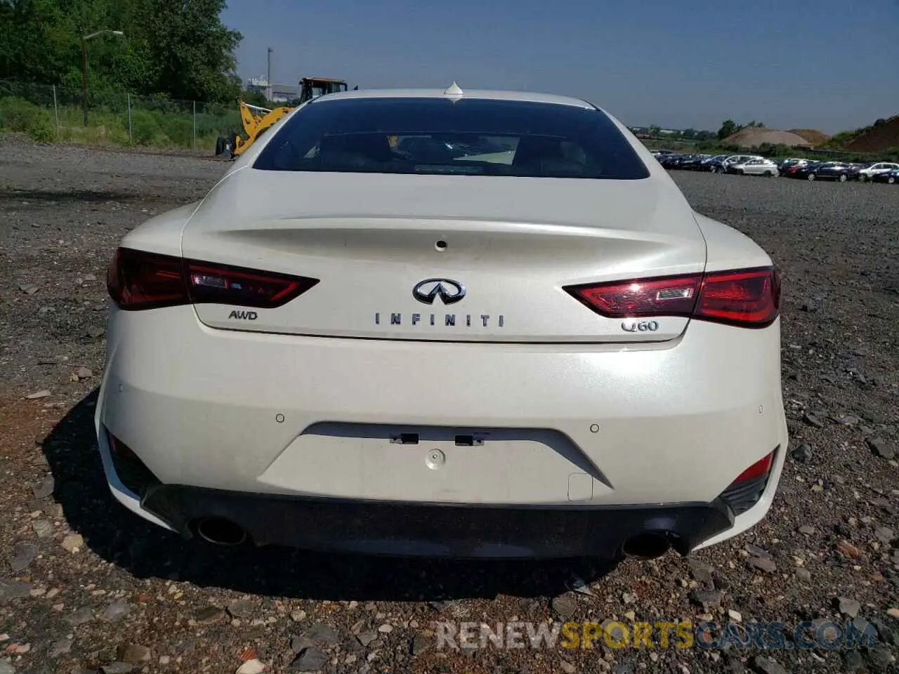 6 Photograph of a damaged car JN1EV7KL5MM470128 INFINITI Q60 2021