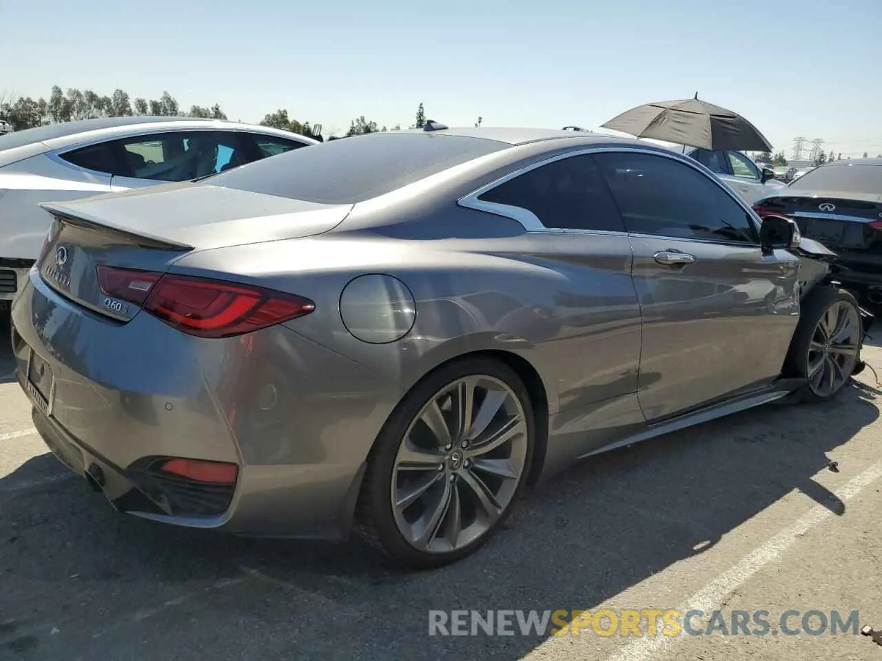 3 Фотография поврежденного автомобиля JN1FV7LK5MM530077 INFINITI Q60 2021