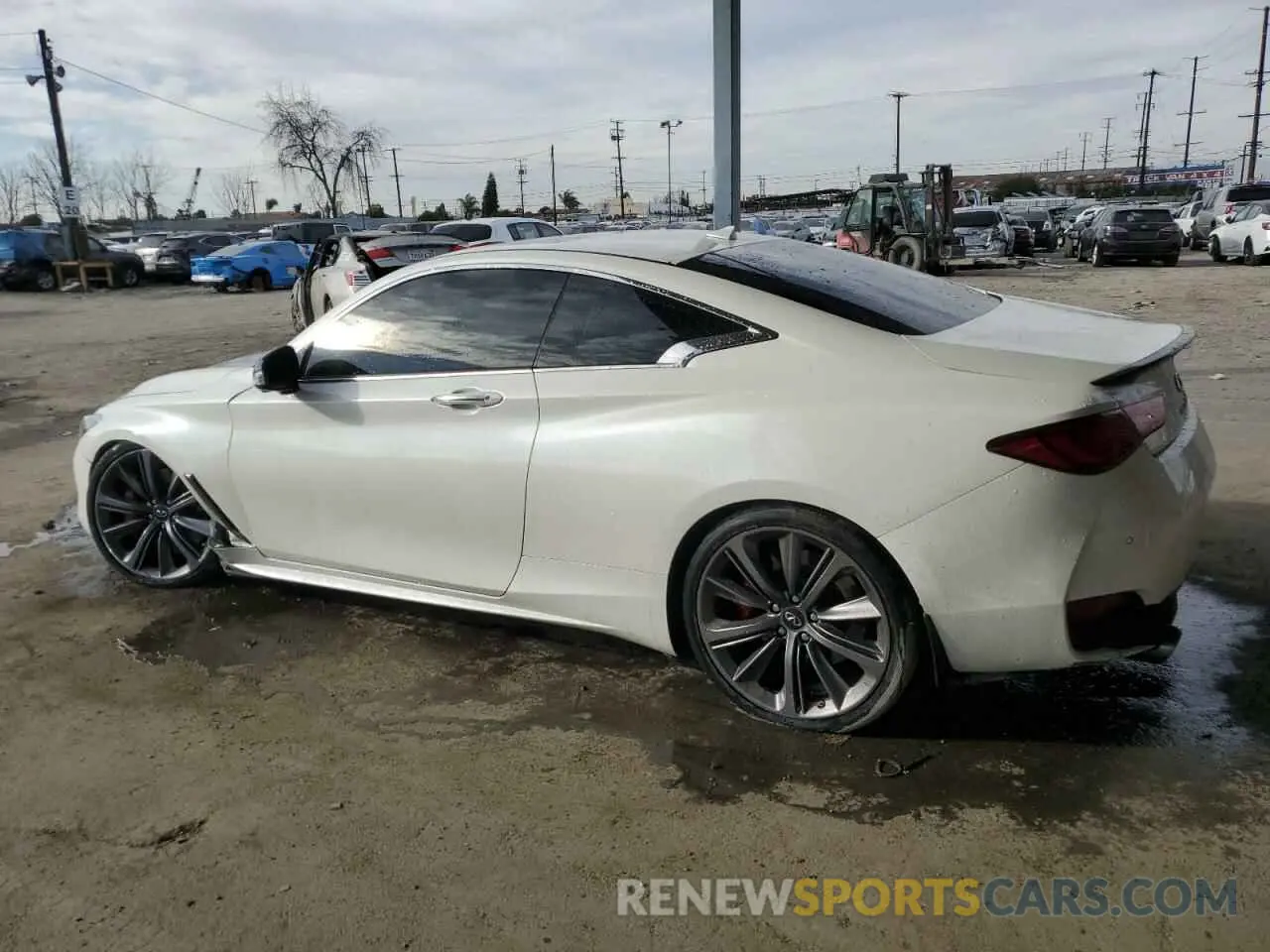 2 Photograph of a damaged car JN1FV7LK7MM530100 INFINITI Q60 2021