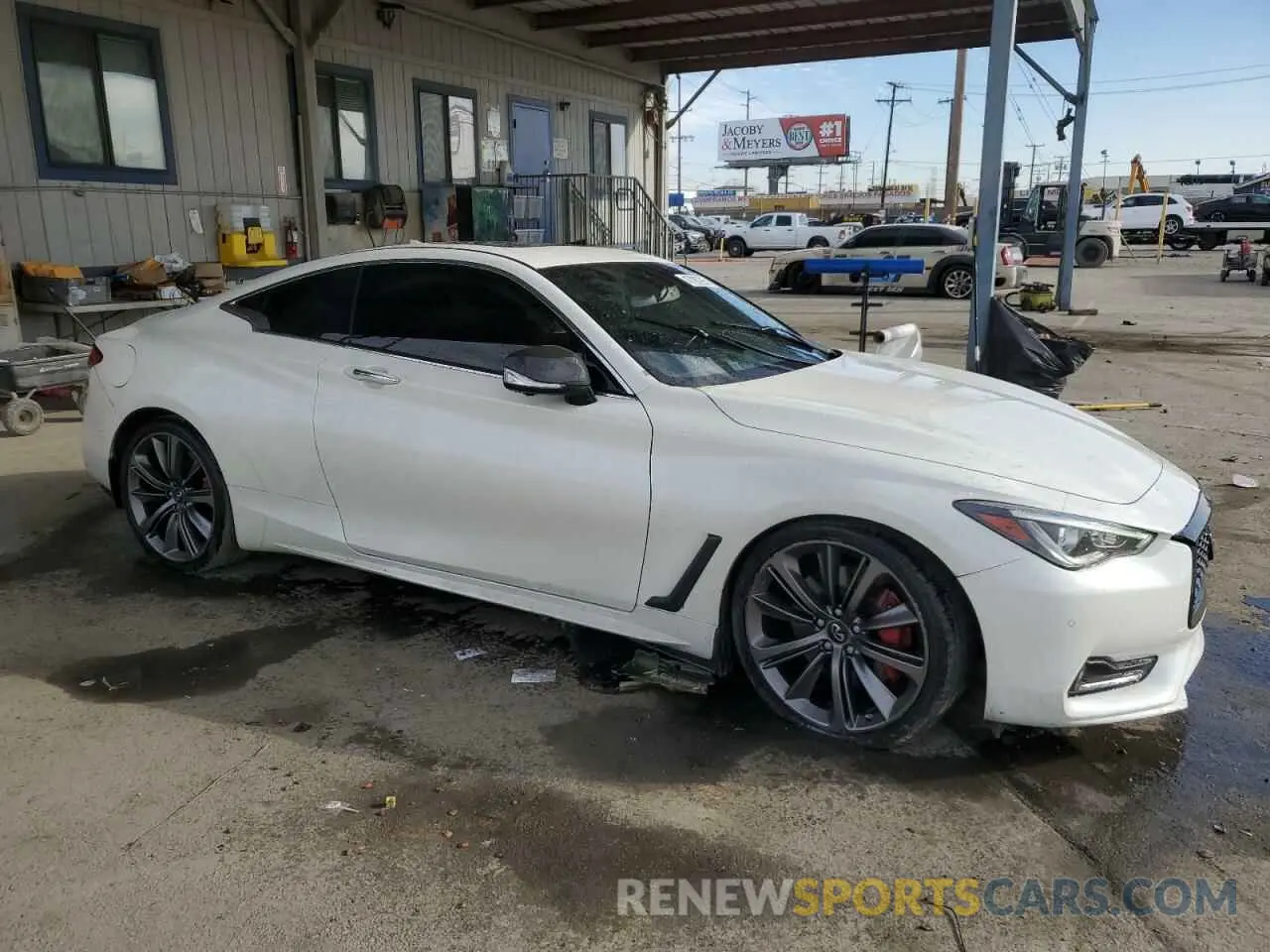 4 Photograph of a damaged car JN1FV7LK7MM530100 INFINITI Q60 2021