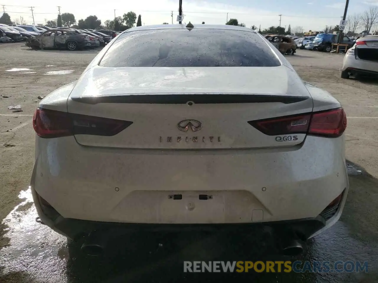 6 Photograph of a damaged car JN1FV7LK7MM530100 INFINITI Q60 2021