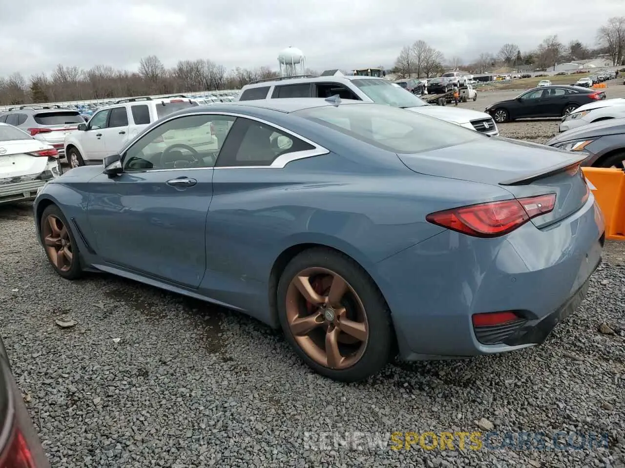 2 Photograph of a damaged car JN1FV7LL7MM560058 INFINITI Q60 2021