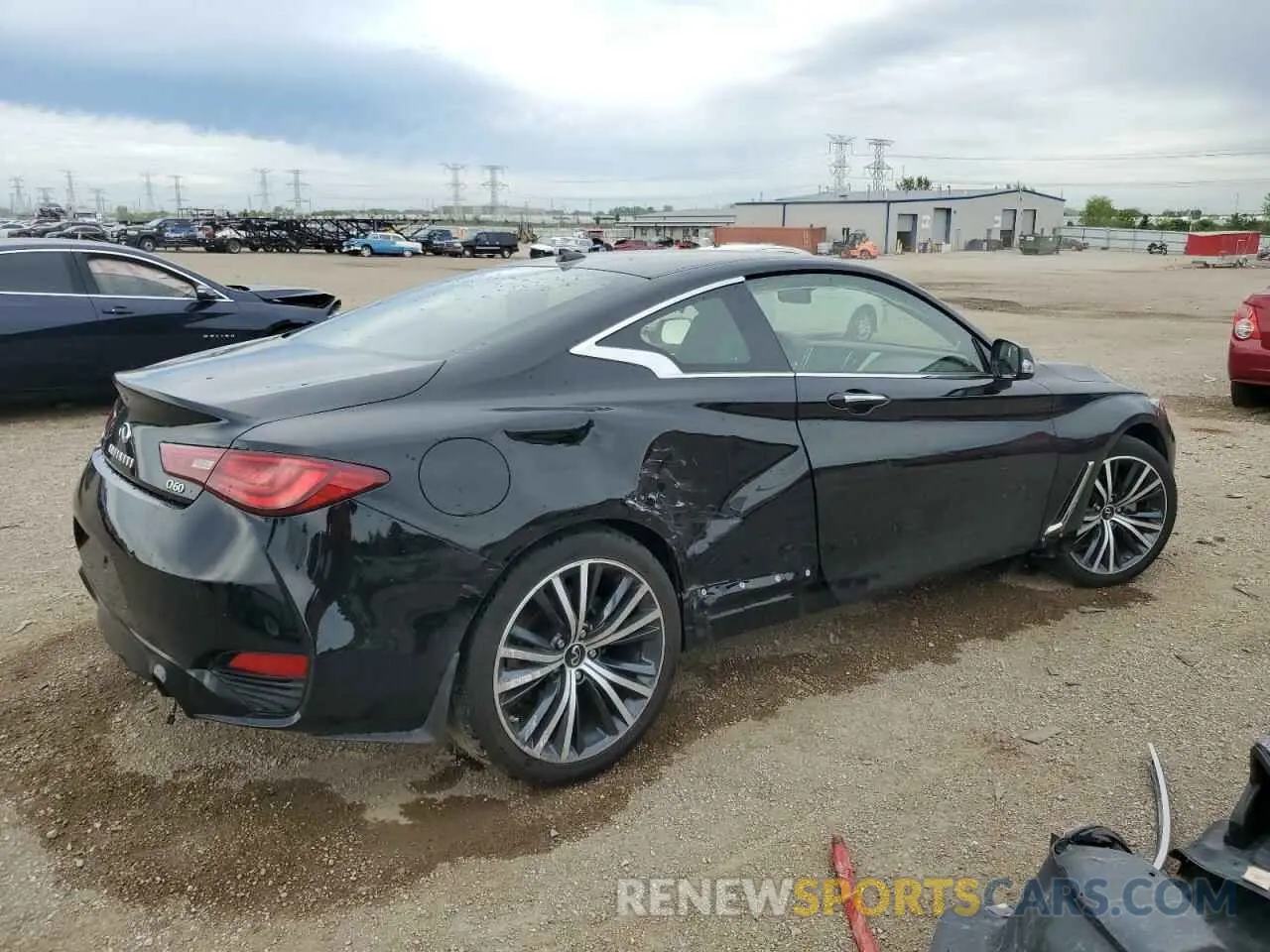 3 Photograph of a damaged car JN1EV7JL4NM630003 INFINITI Q60 2022
