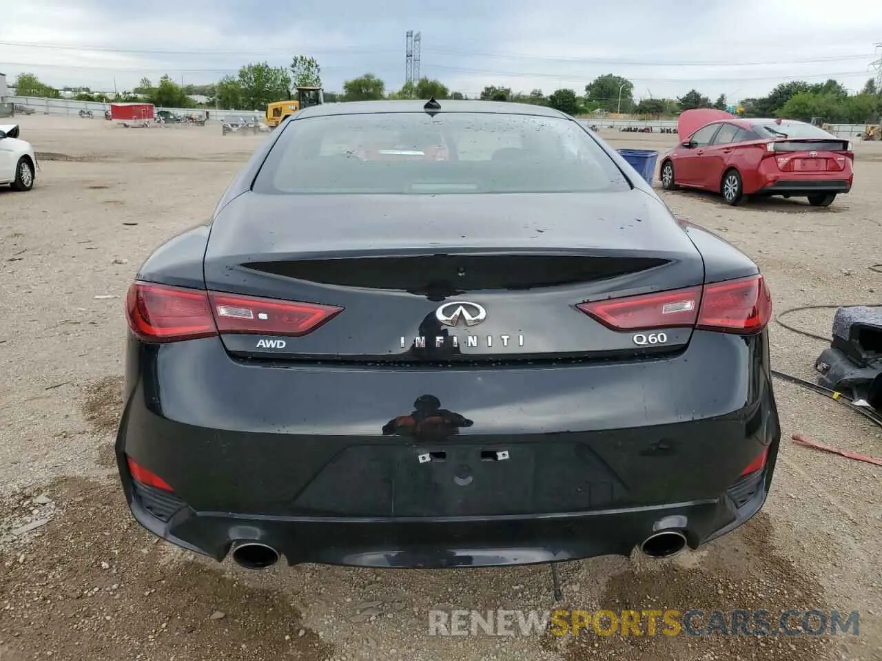 6 Photograph of a damaged car JN1EV7JL4NM630003 INFINITI Q60 2022