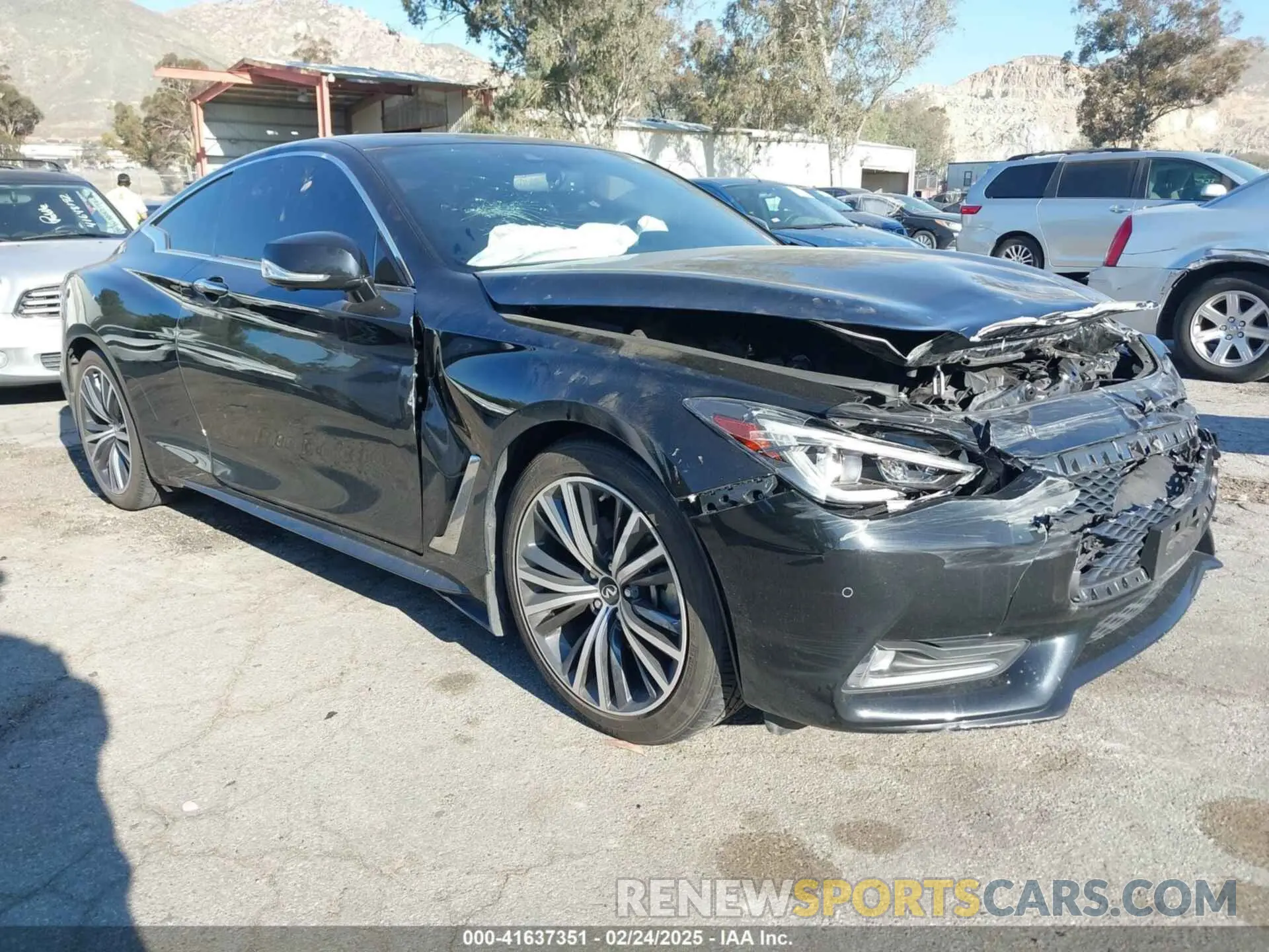1 Фотография поврежденного автомобиля JN1EV7KK2NM600262 INFINITI Q60 2022