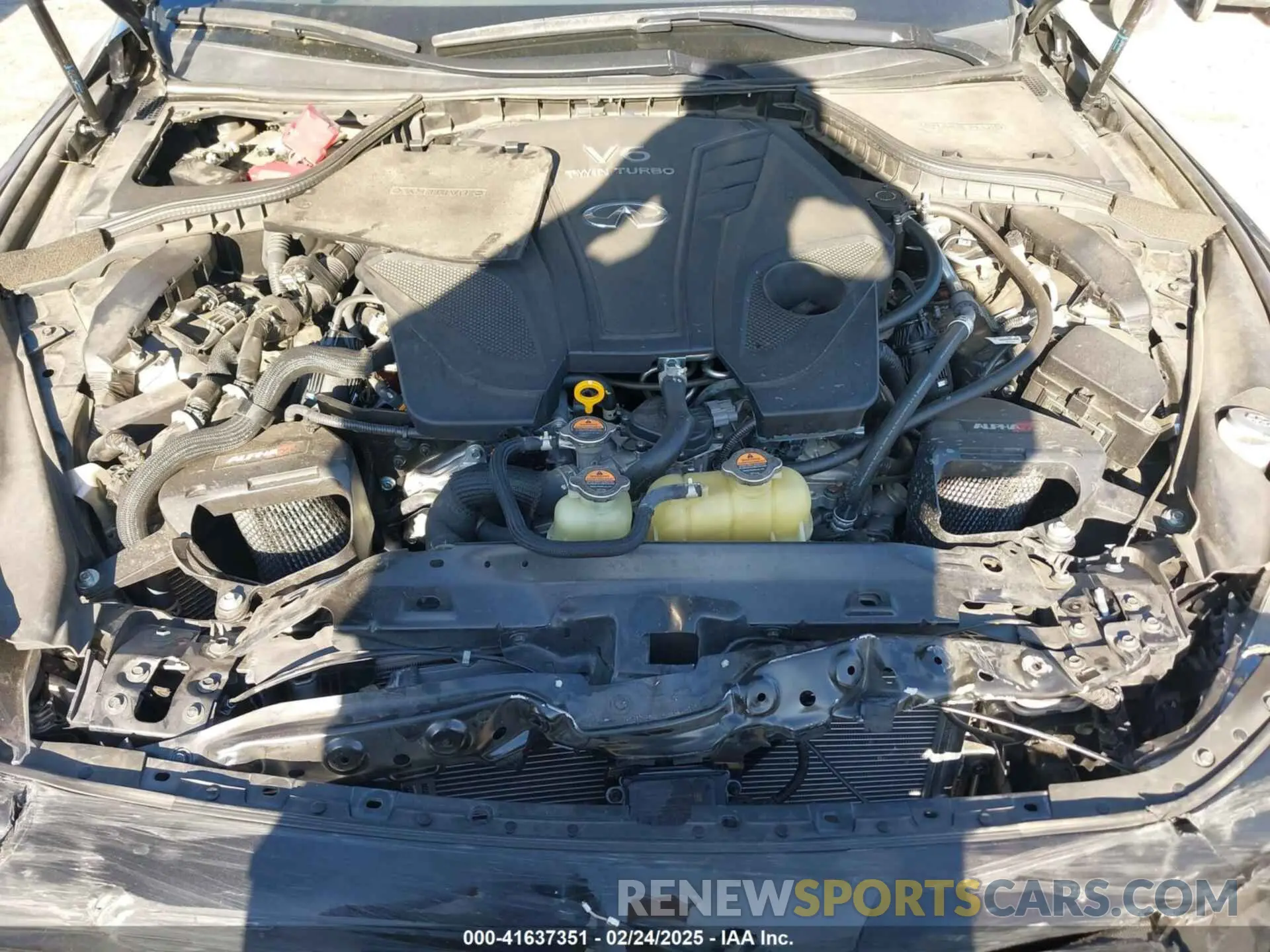 10 Фотография поврежденного автомобиля JN1EV7KK2NM600262 INFINITI Q60 2022