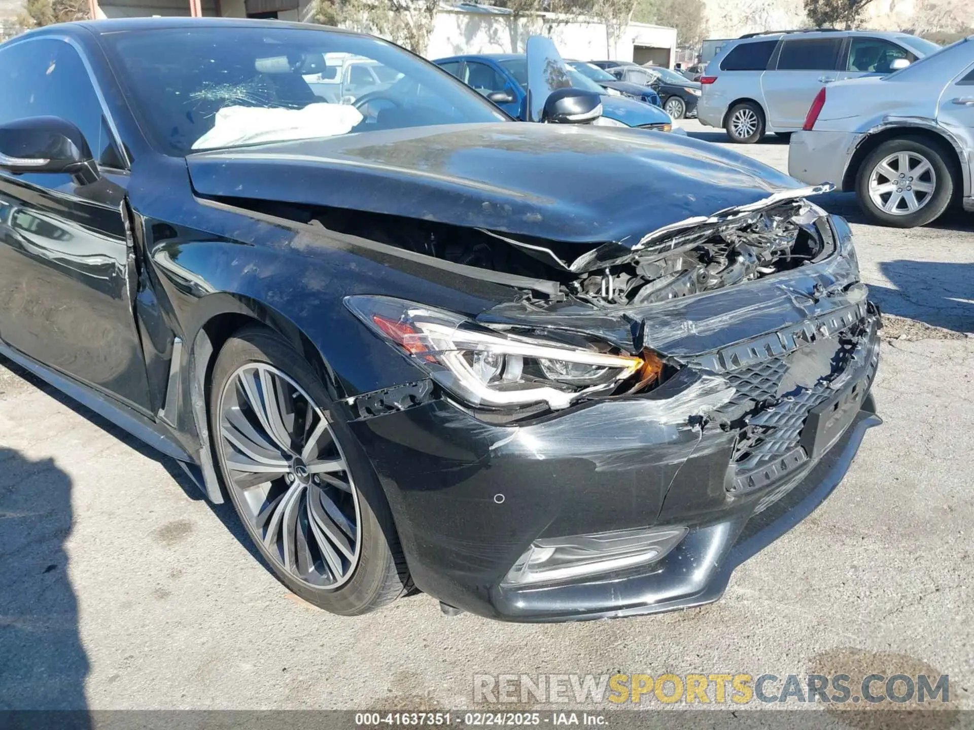 17 Фотография поврежденного автомобиля JN1EV7KK2NM600262 INFINITI Q60 2022