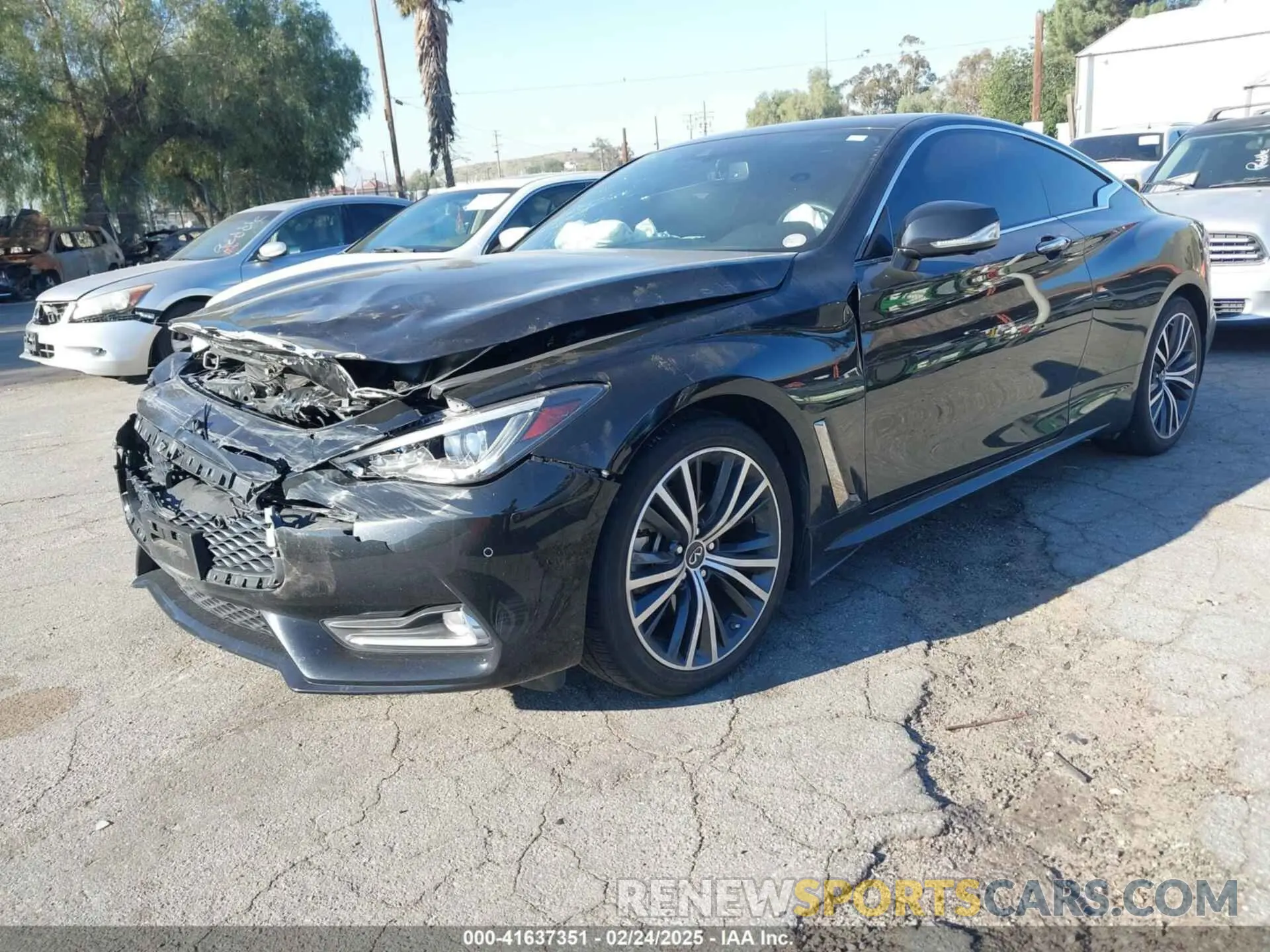 2 Фотография поврежденного автомобиля JN1EV7KK2NM600262 INFINITI Q60 2022