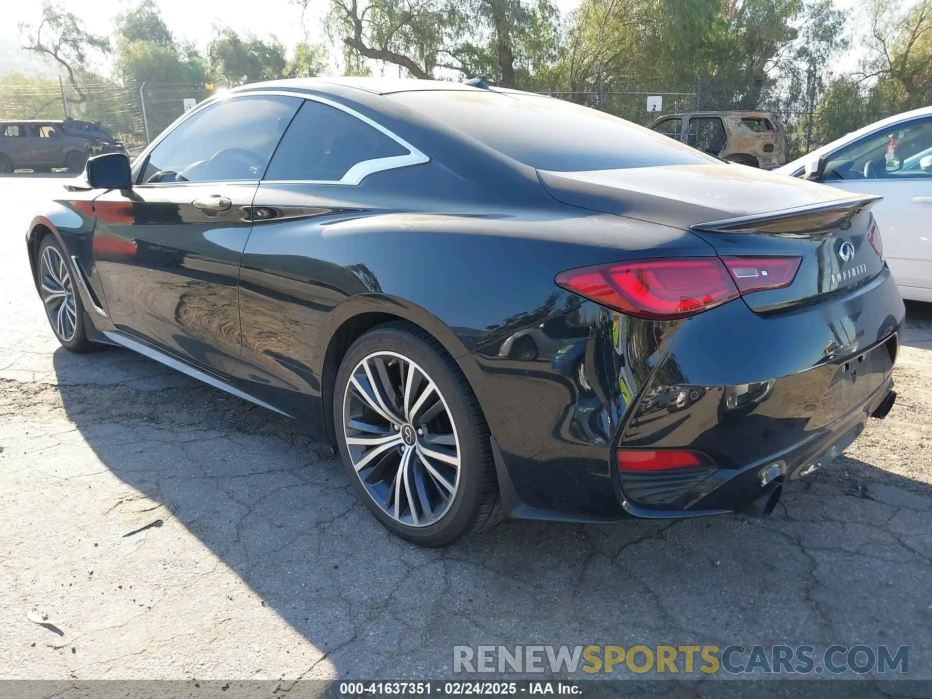 3 Фотография поврежденного автомобиля JN1EV7KK2NM600262 INFINITI Q60 2022