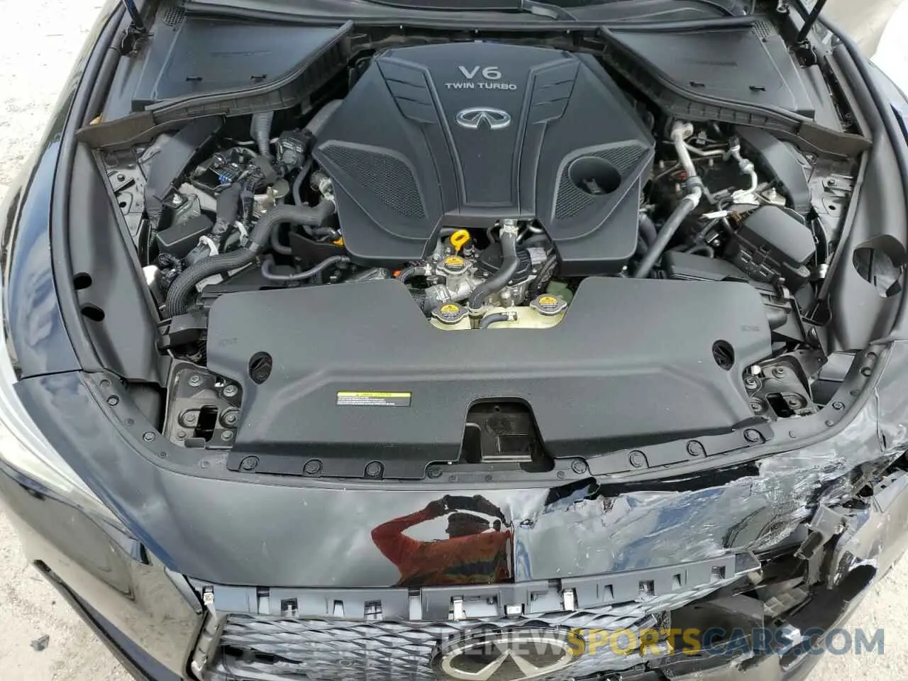 12 Photograph of a damaged car JN1EV7KK5NM600224 INFINITI Q60 2022