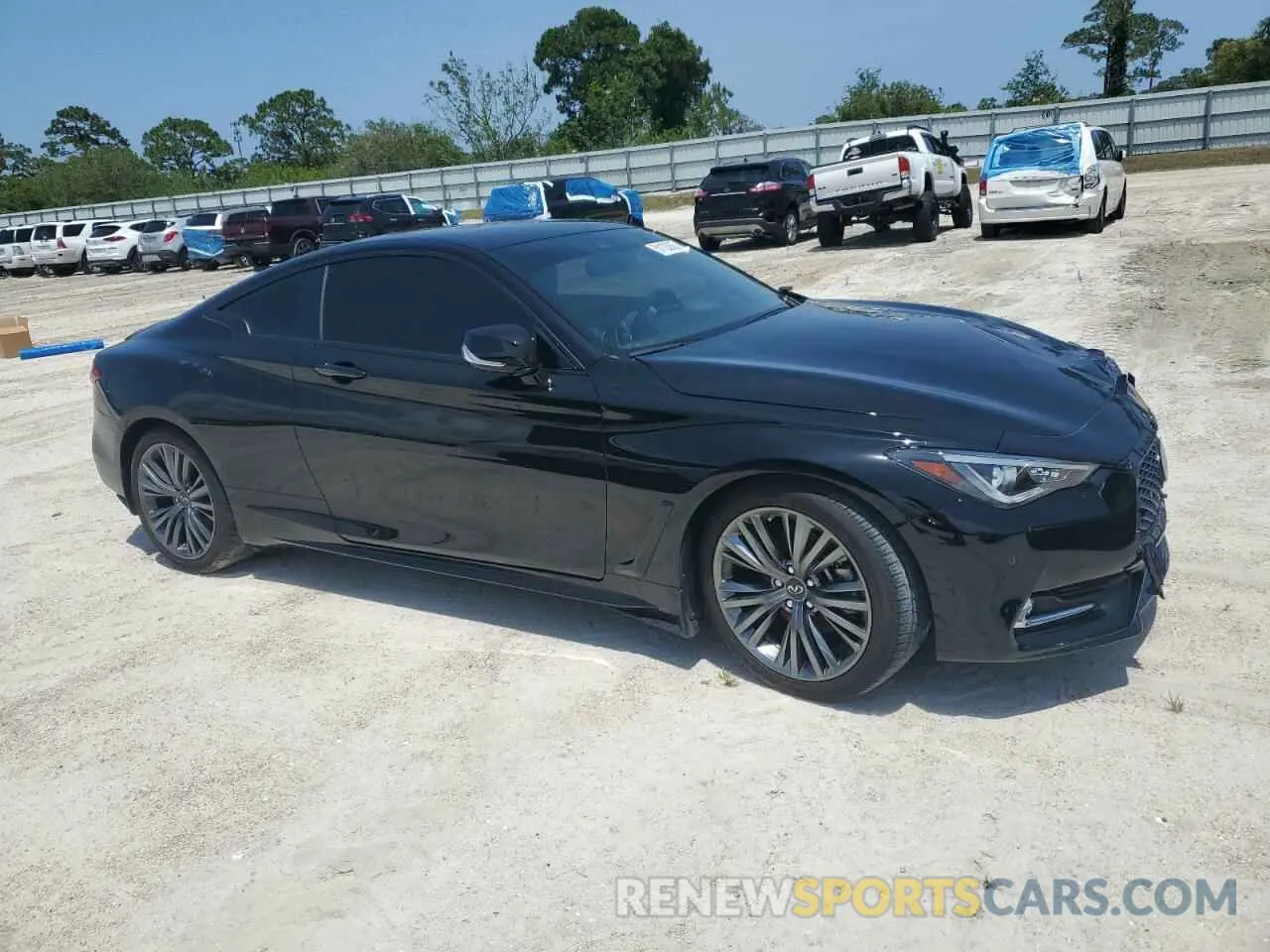 4 Photograph of a damaged car JN1EV7KK5NM600224 INFINITI Q60 2022