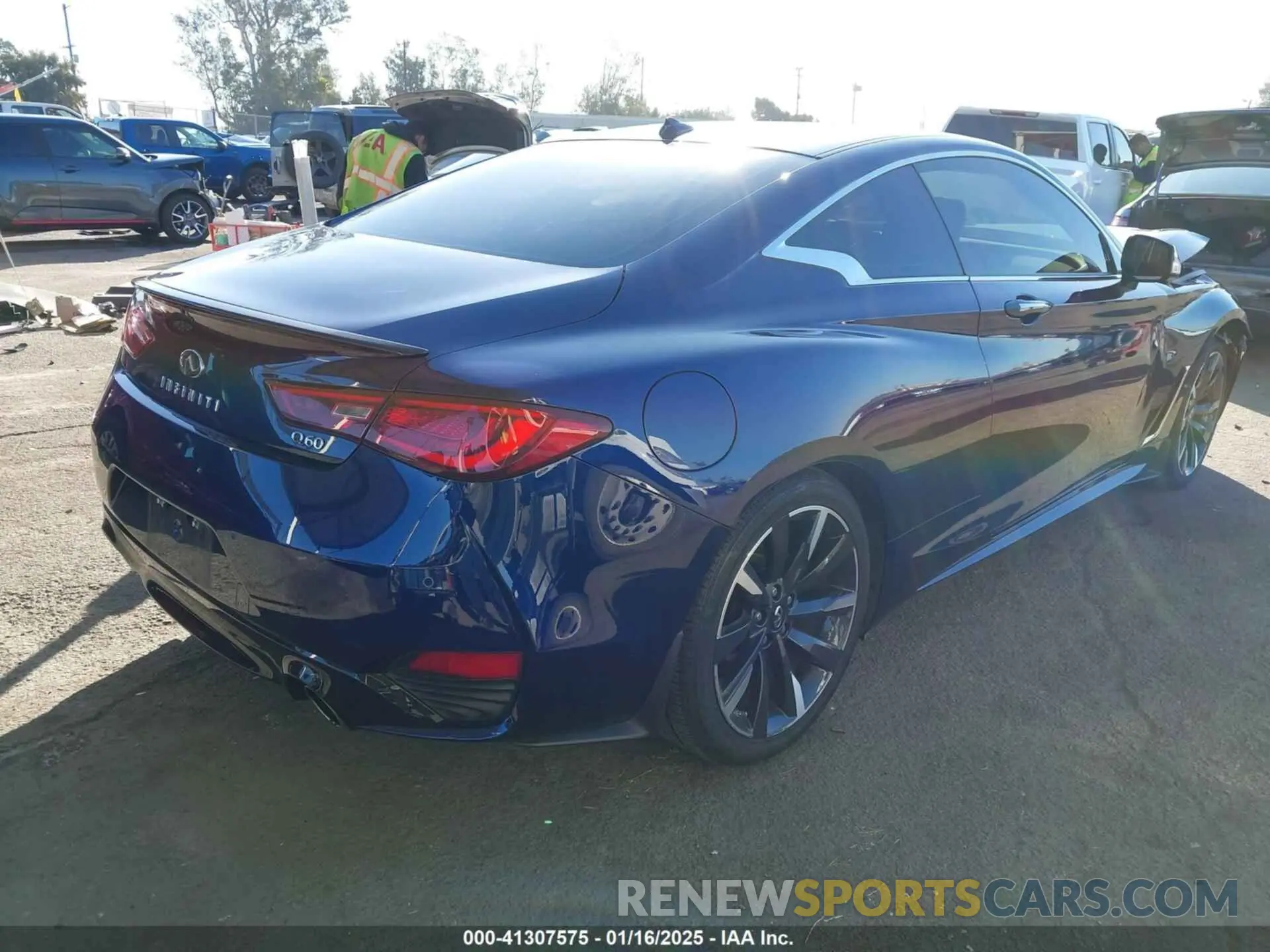 4 Фотография поврежденного автомобиля JN1EV7KK5NM600935 INFINITI Q60 2022
