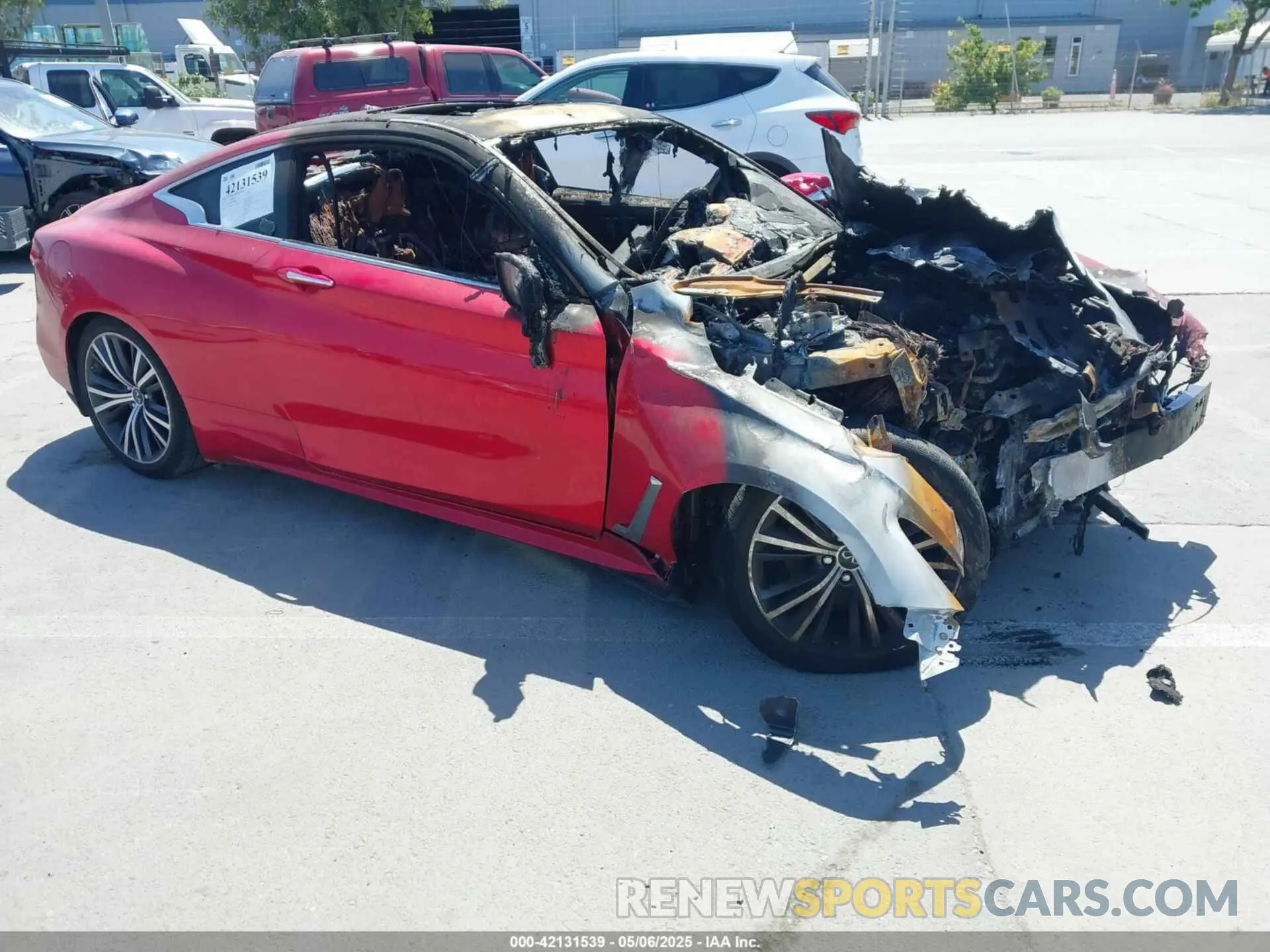 1 Photograph of a damaged car JN1EV7KK8NM600900 INFINITI Q60 2022