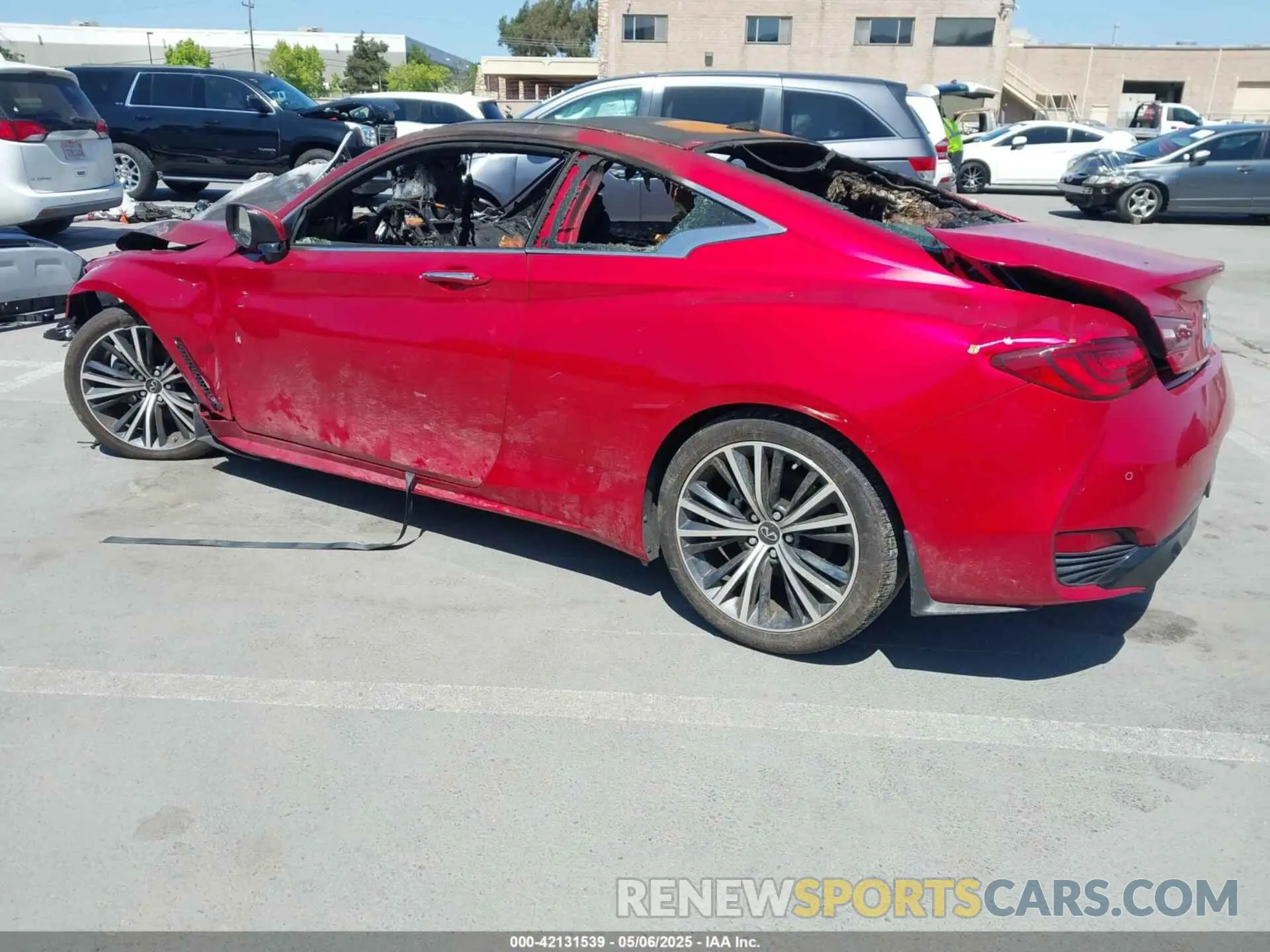 3 Photograph of a damaged car JN1EV7KK8NM600900 INFINITI Q60 2022
