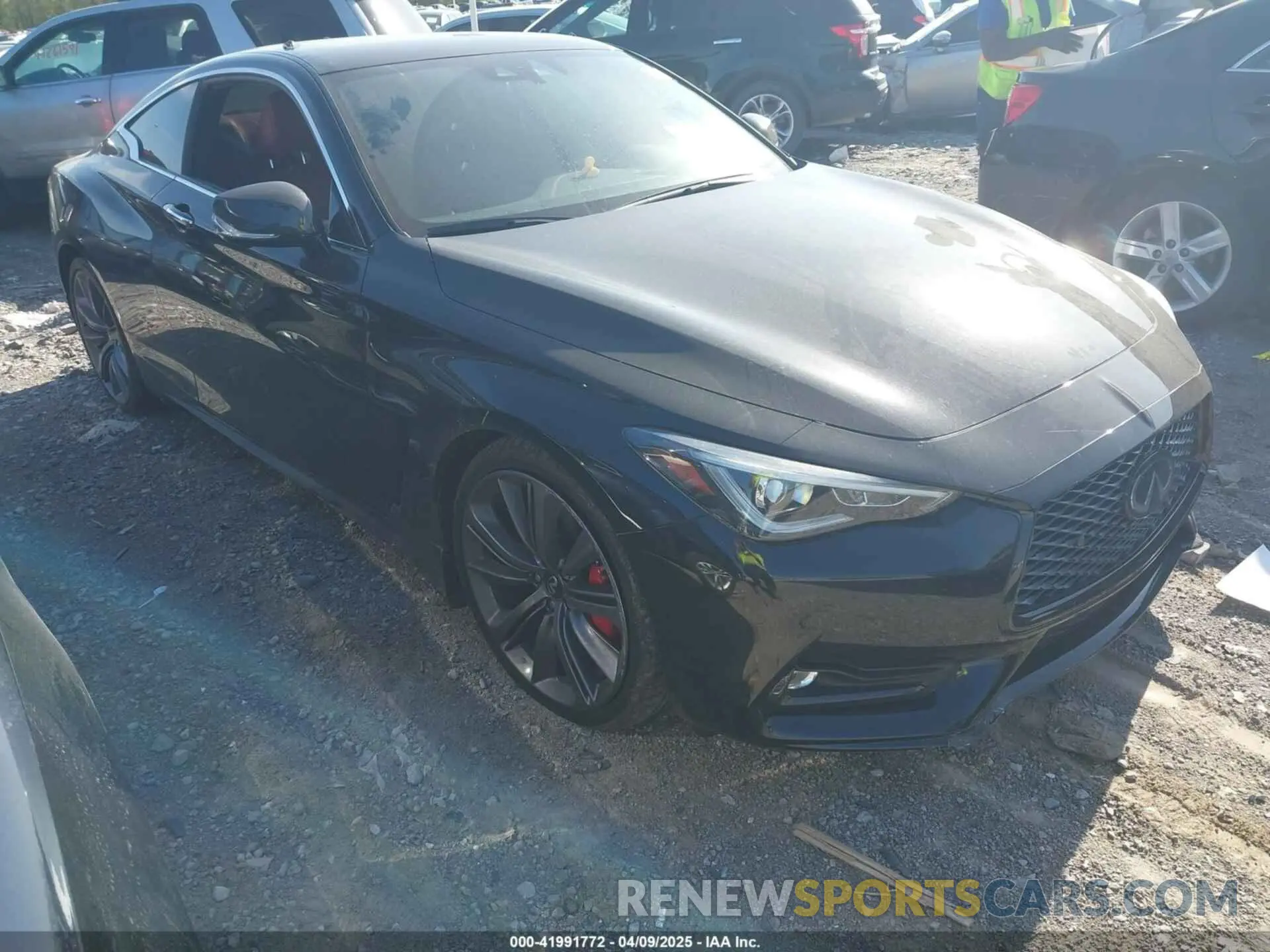 1 Photograph of a damaged car JN1FV7LK0NM660799 INFINITI Q60 2022