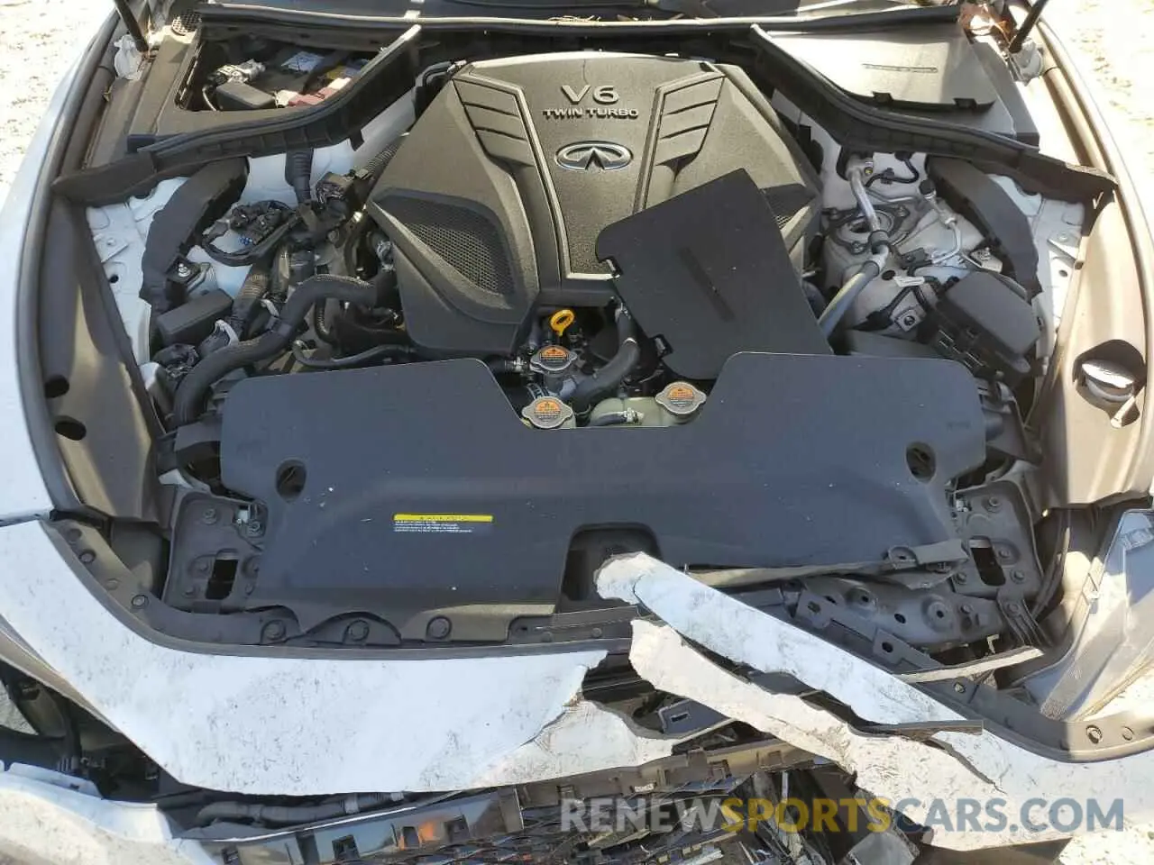 11 Photograph of a damaged car JN1FV7LK9NM660378 INFINITI Q60 2022