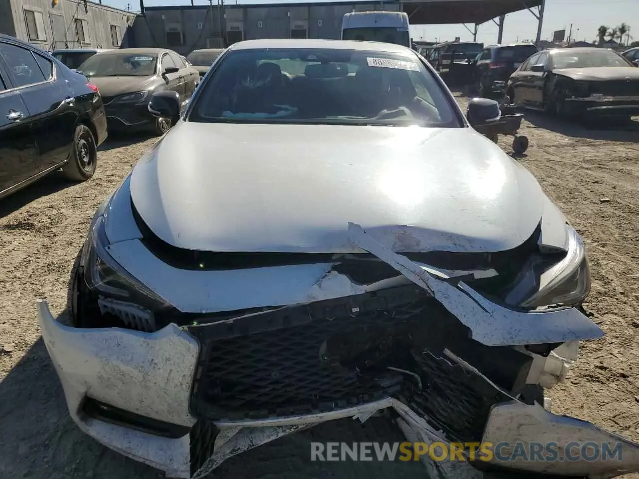 5 Photograph of a damaged car JN1FV7LK9NM660378 INFINITI Q60 2022