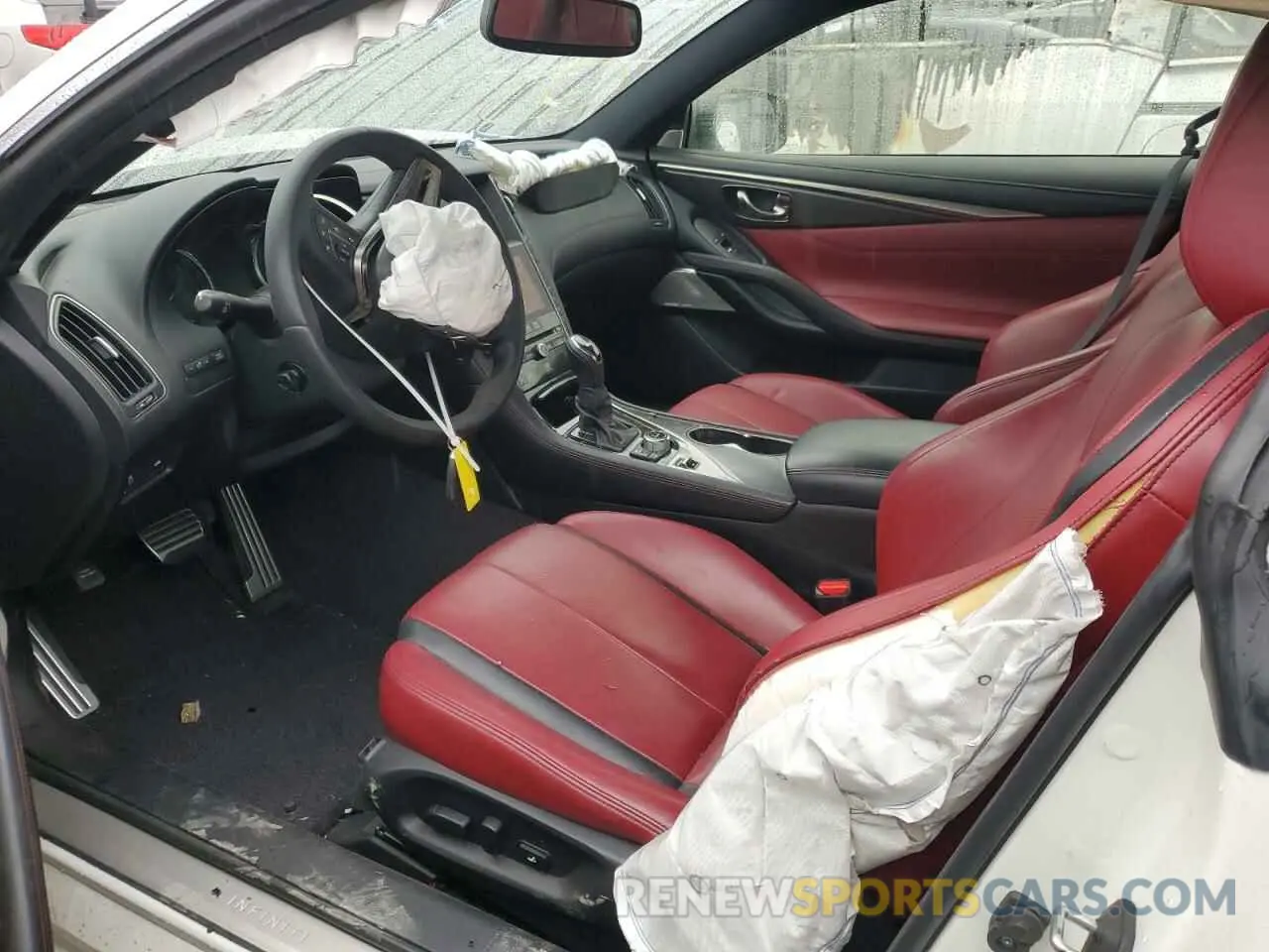 7 Photograph of a damaged car JN1FV7LK9NM660378 INFINITI Q60 2022