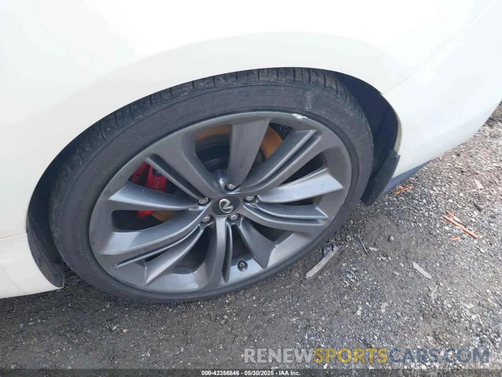 12 Photograph of a damaged car JN1FV7LL9NM680171 INFINITI Q60 2022