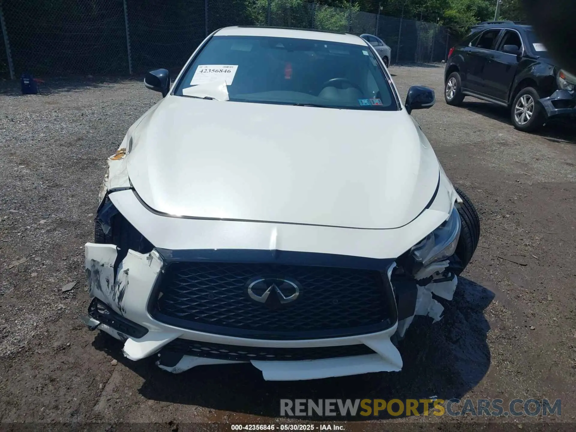 13 Photograph of a damaged car JN1FV7LL9NM680171 INFINITI Q60 2022