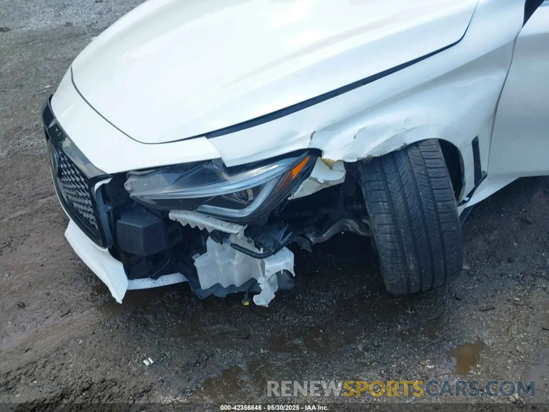 6 Photograph of a damaged car JN1FV7LL9NM680171 INFINITI Q60 2022