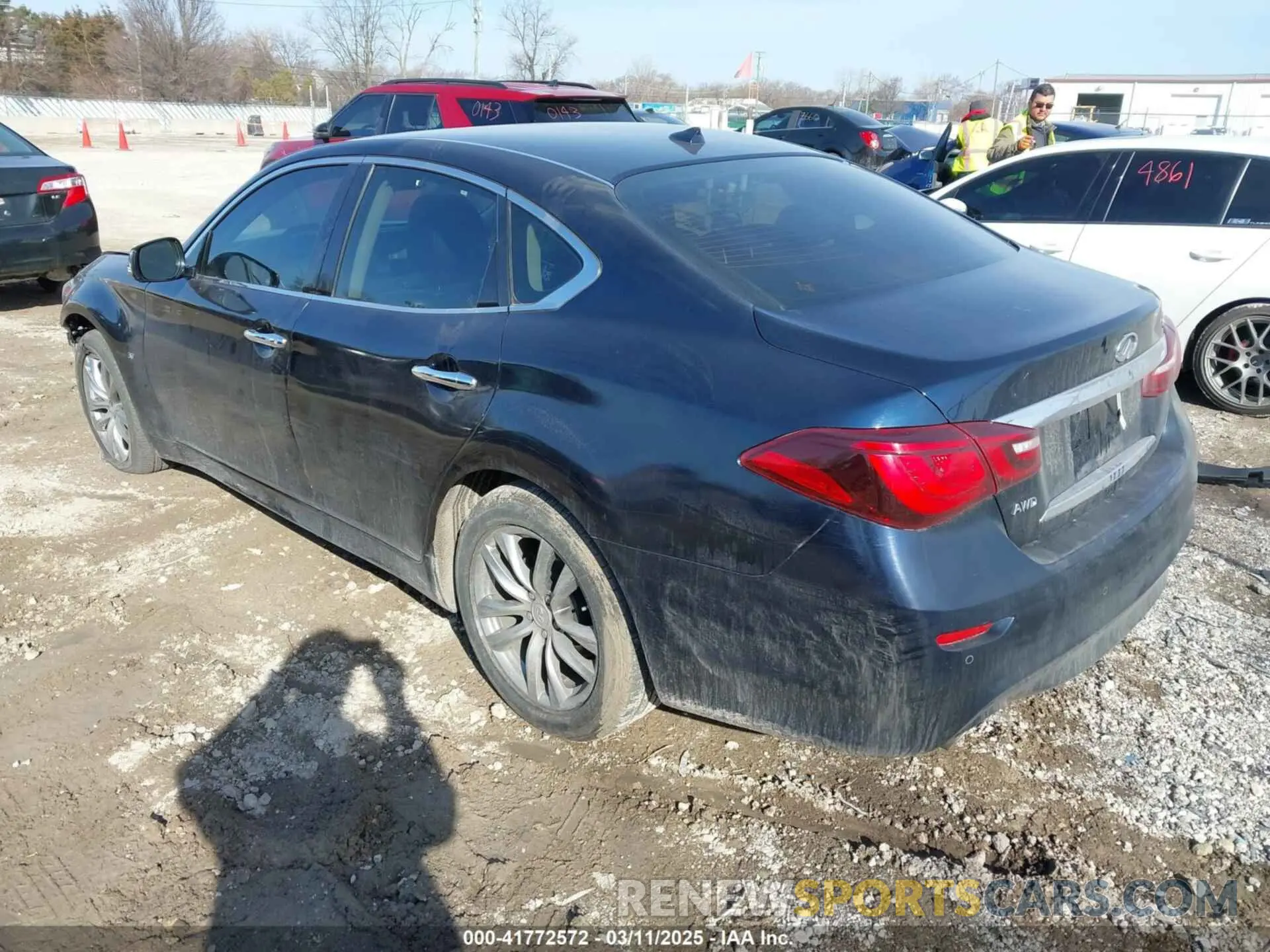 3 Photograph of a damaged car JN1BY1AR3KM585157 INFINITI Q70 2019
