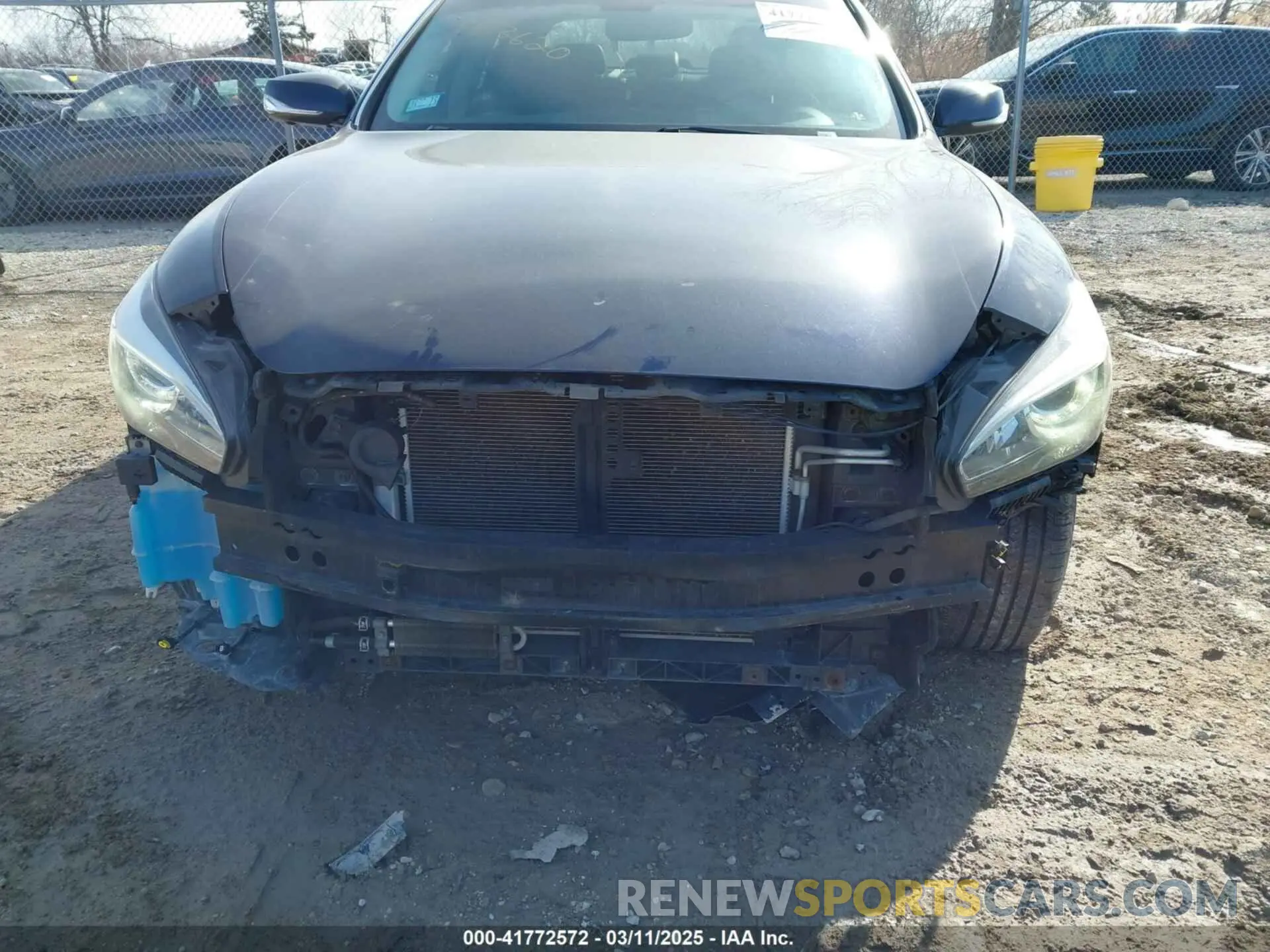 6 Photograph of a damaged car JN1BY1AR3KM585157 INFINITI Q70 2019