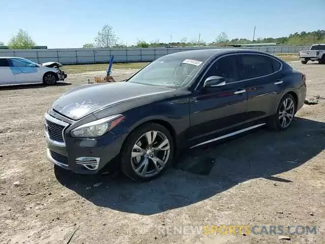11 Photograph of a damaged car JN1BY1PP6KM685100 INFINITI Q70 2019