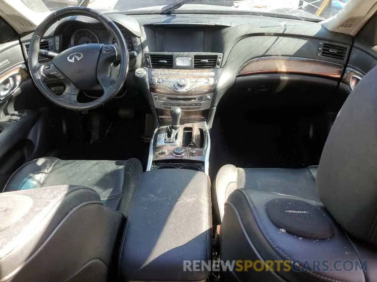 8 Фотография поврежденного автомобиля JN1BY1PP9KM685298 INFINITI Q70 2019