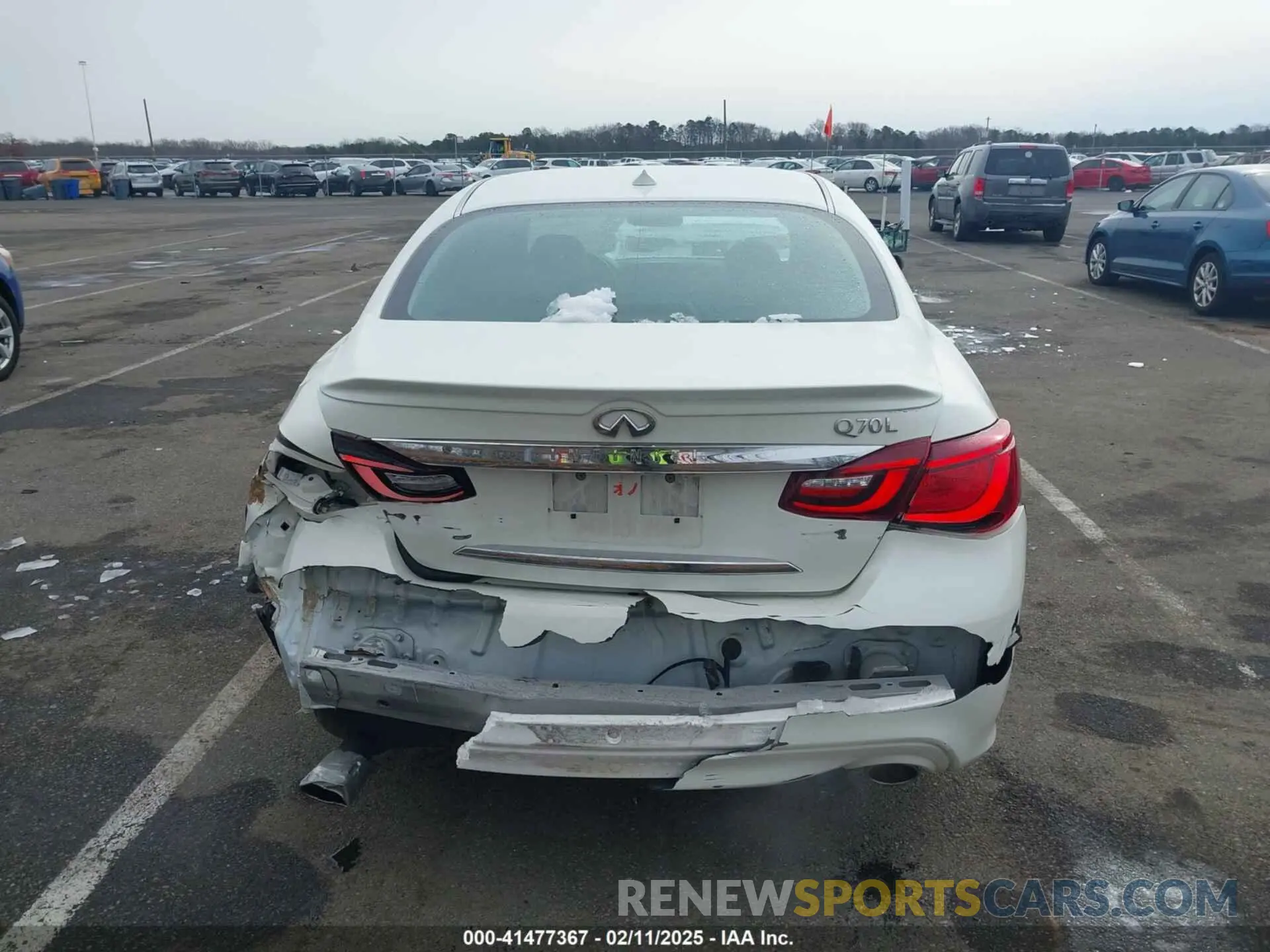 16 Фотография поврежденного автомобиля JN1BY1PP2KM685045 INFINITI Q70L 2019