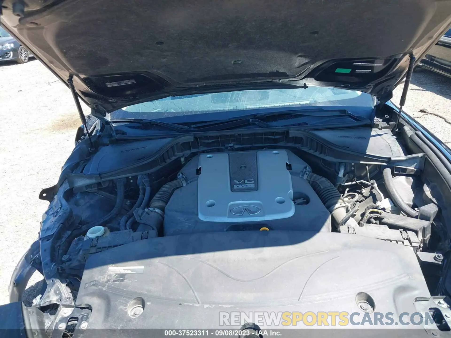 10 Photograph of a damaged car JN1BY1PP4KM685483 INFINITI Q70L 2019
