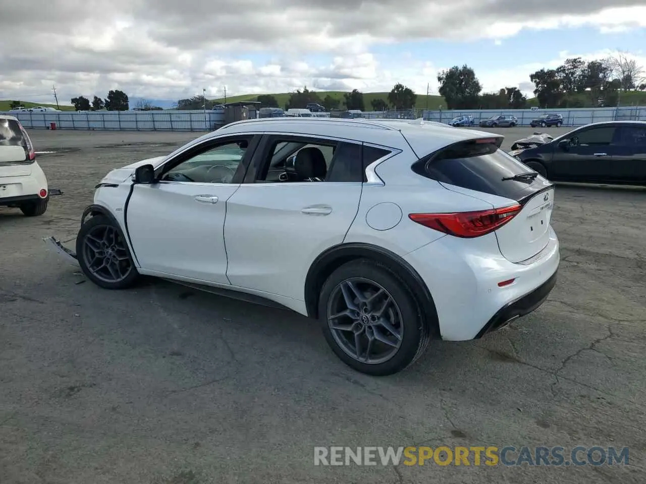 2 Photograph of a damaged car SJKCH5CP1KA007660 INFINITI QX30 2019