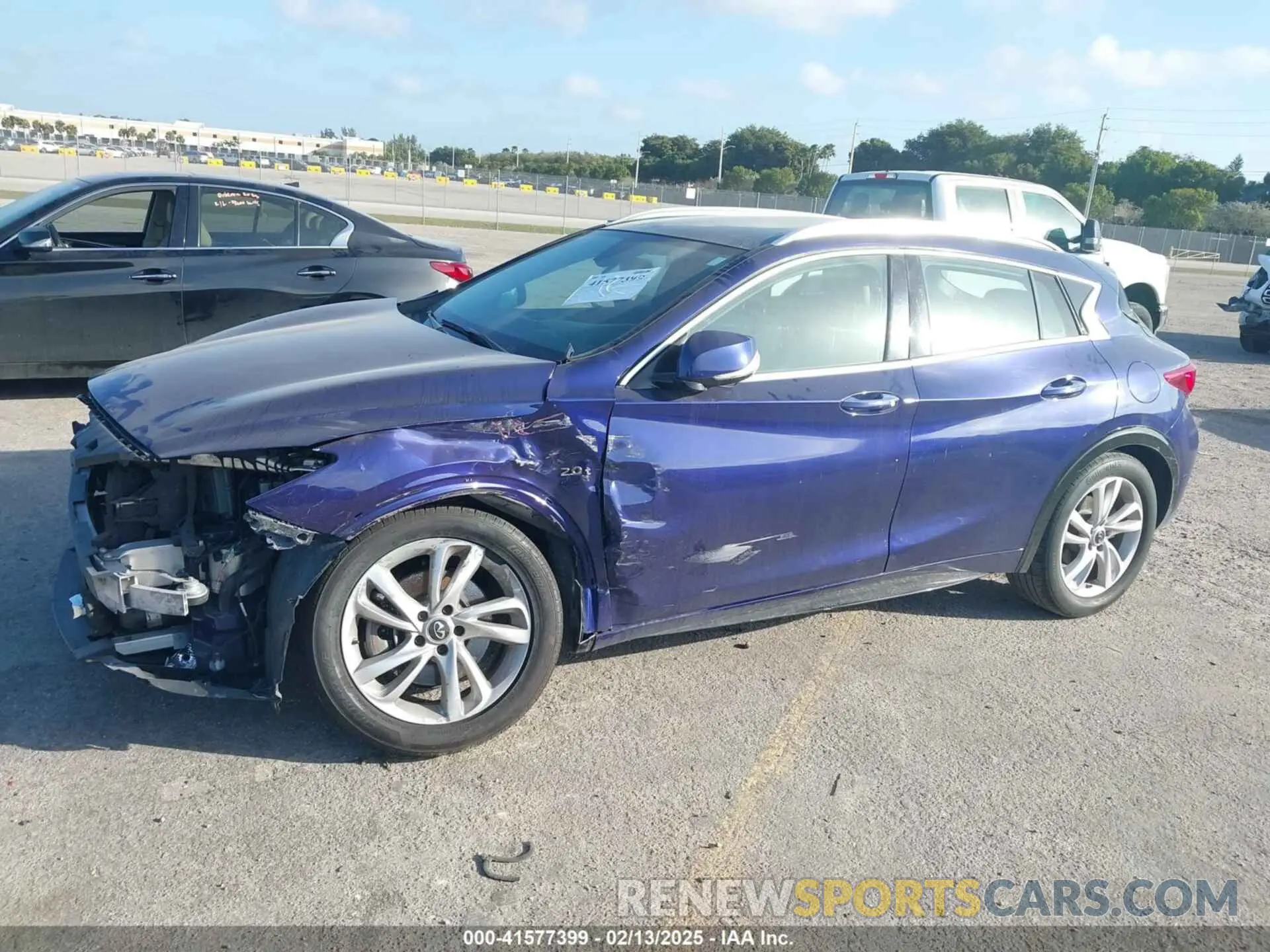 6 Photograph of a damaged car SJKCH5CP1KA008789 INFINITI QX30 2019