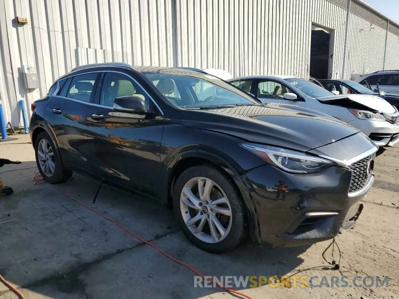4 Photograph of a damaged car SJKCH5CP6KA009923 INFINITI QX30 2019
