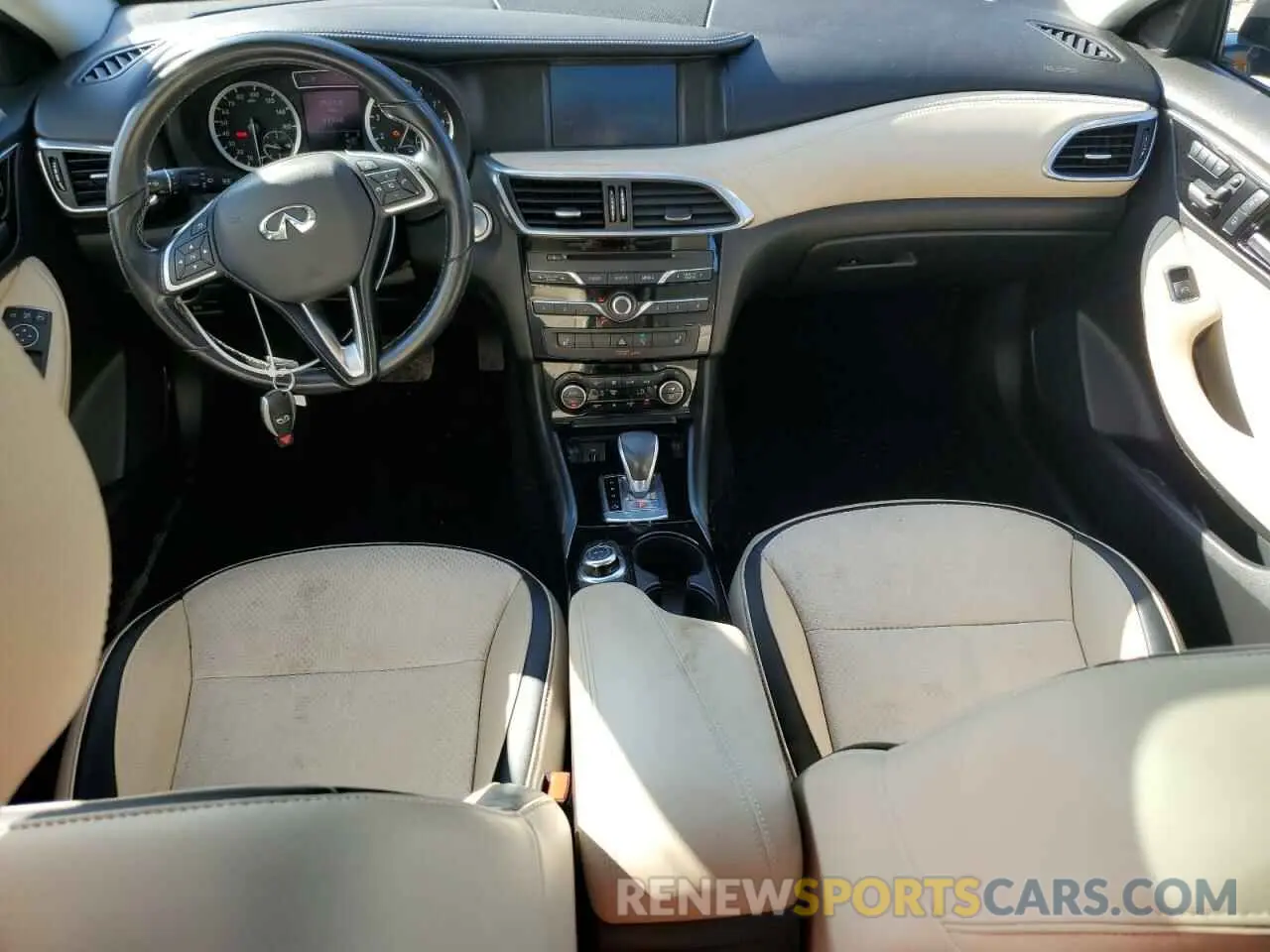 8 Photograph of a damaged car SJKCH5CP6KA009923 INFINITI QX30 2019