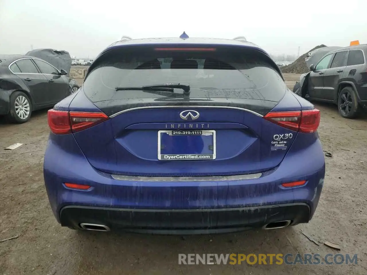 6 Фотография поврежденного автомобиля SJKCH5CP6KA010845 INFINITI QX30 2019