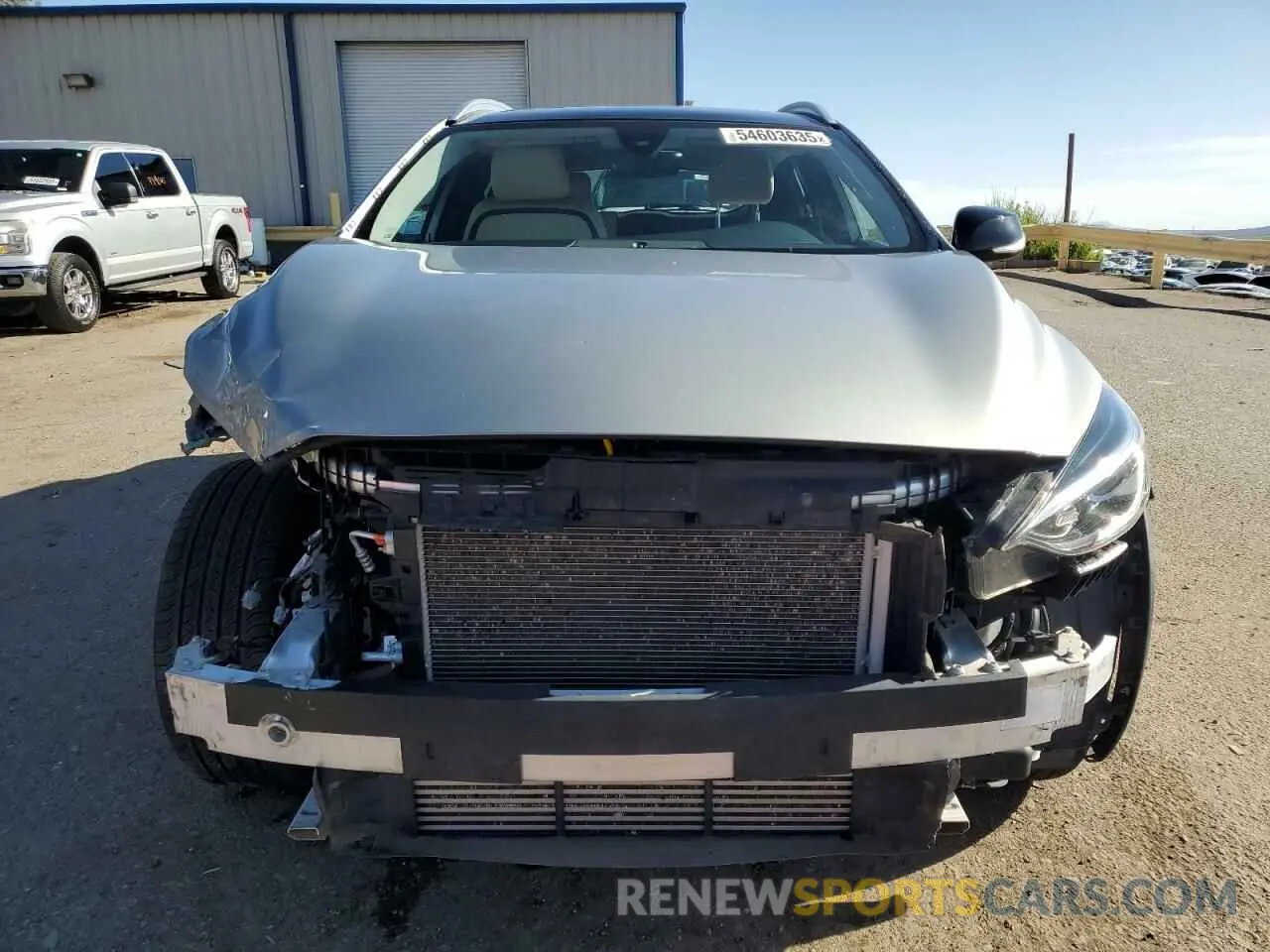 5 Photograph of a damaged car SJKCH5CR2KA011265 INFINITI QX30 2019