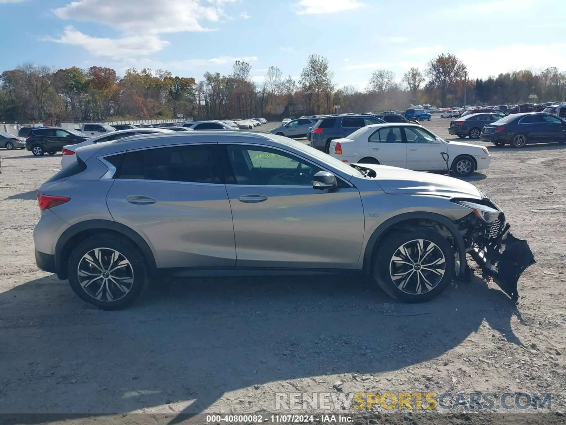 13 Photograph of a damaged car SJKCH5CRXKA011966 INFINITI QX30 2019